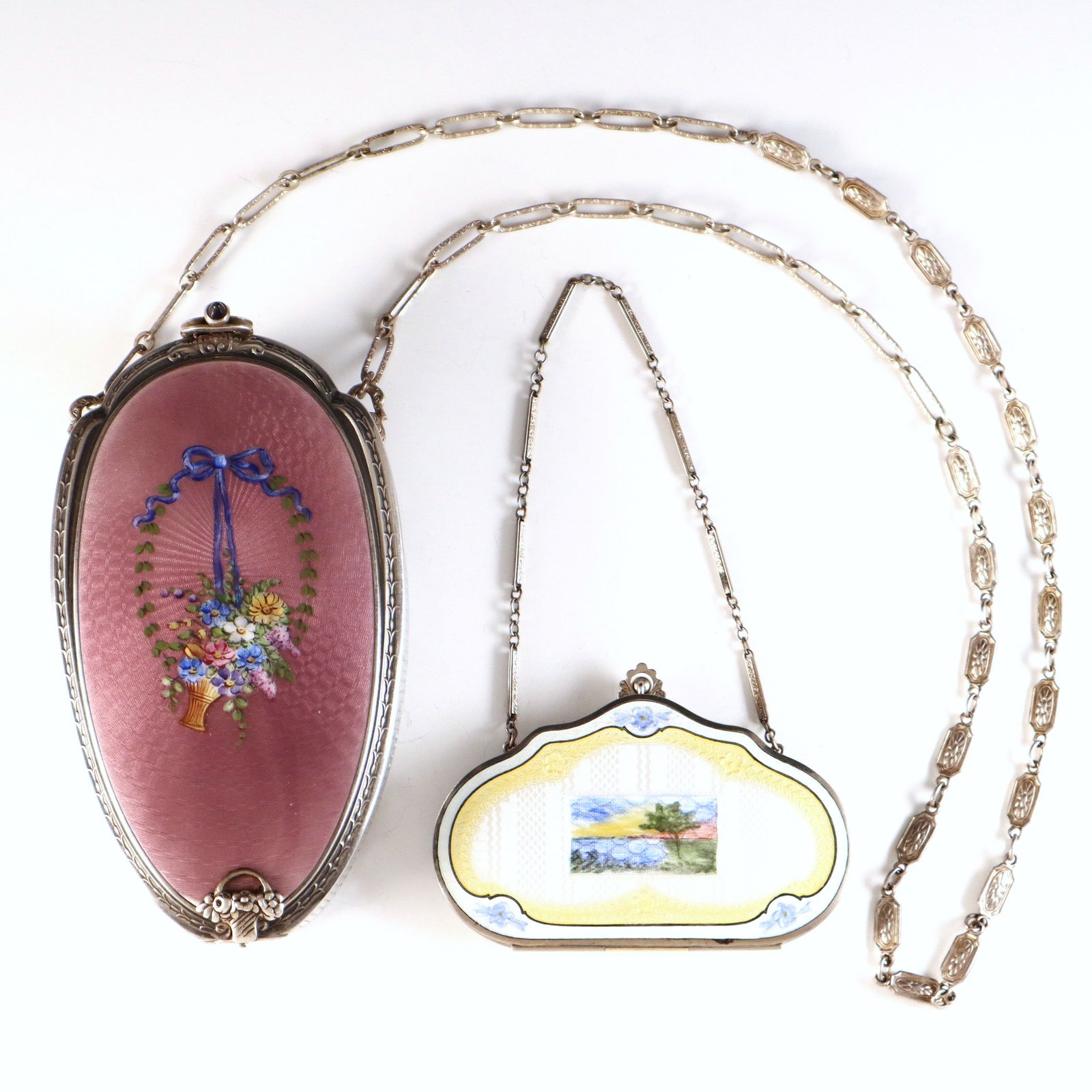 2 Art Deco Guilloche Cases (1 of 2)