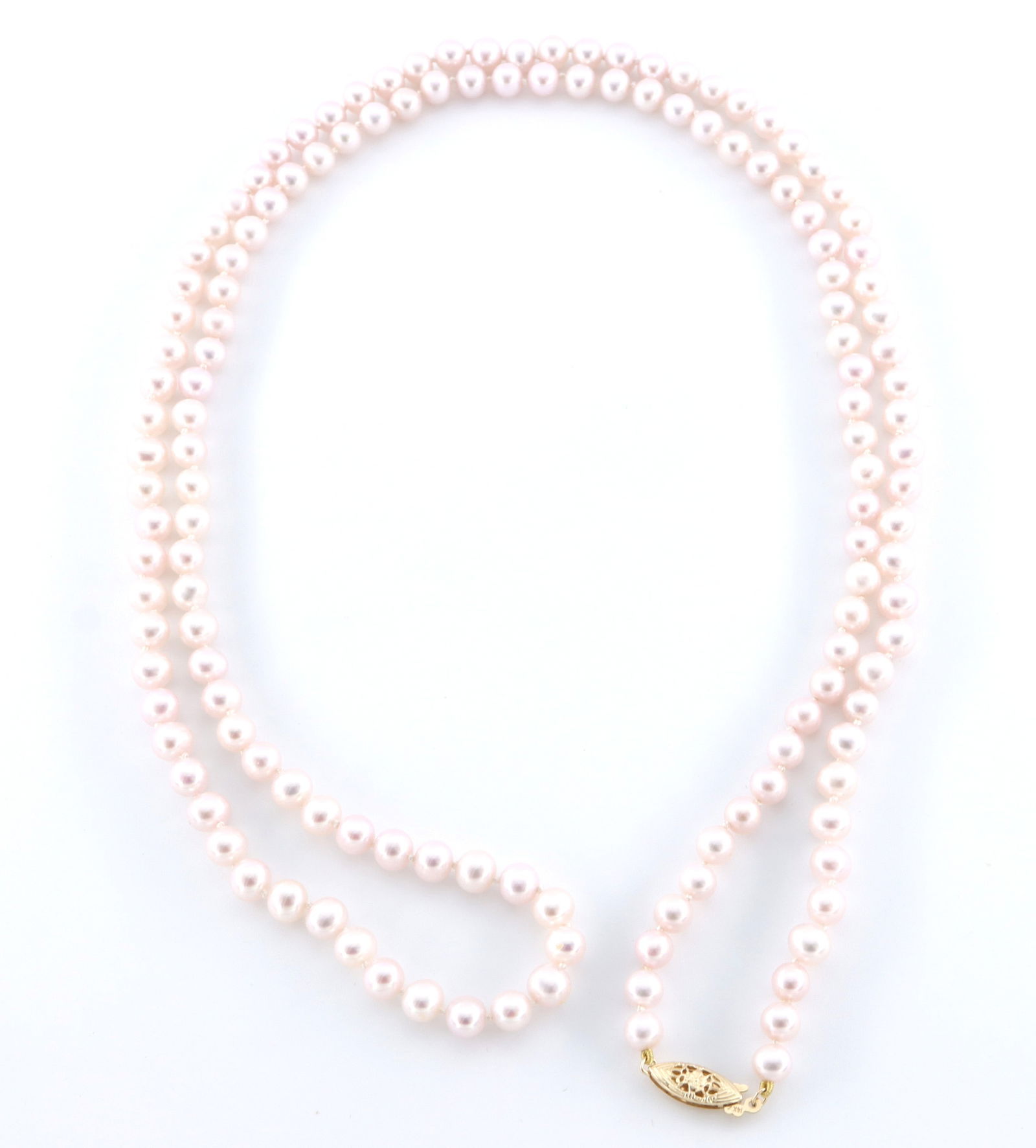 14k Gold & Chinese Pearl Necklace (1 of 3)