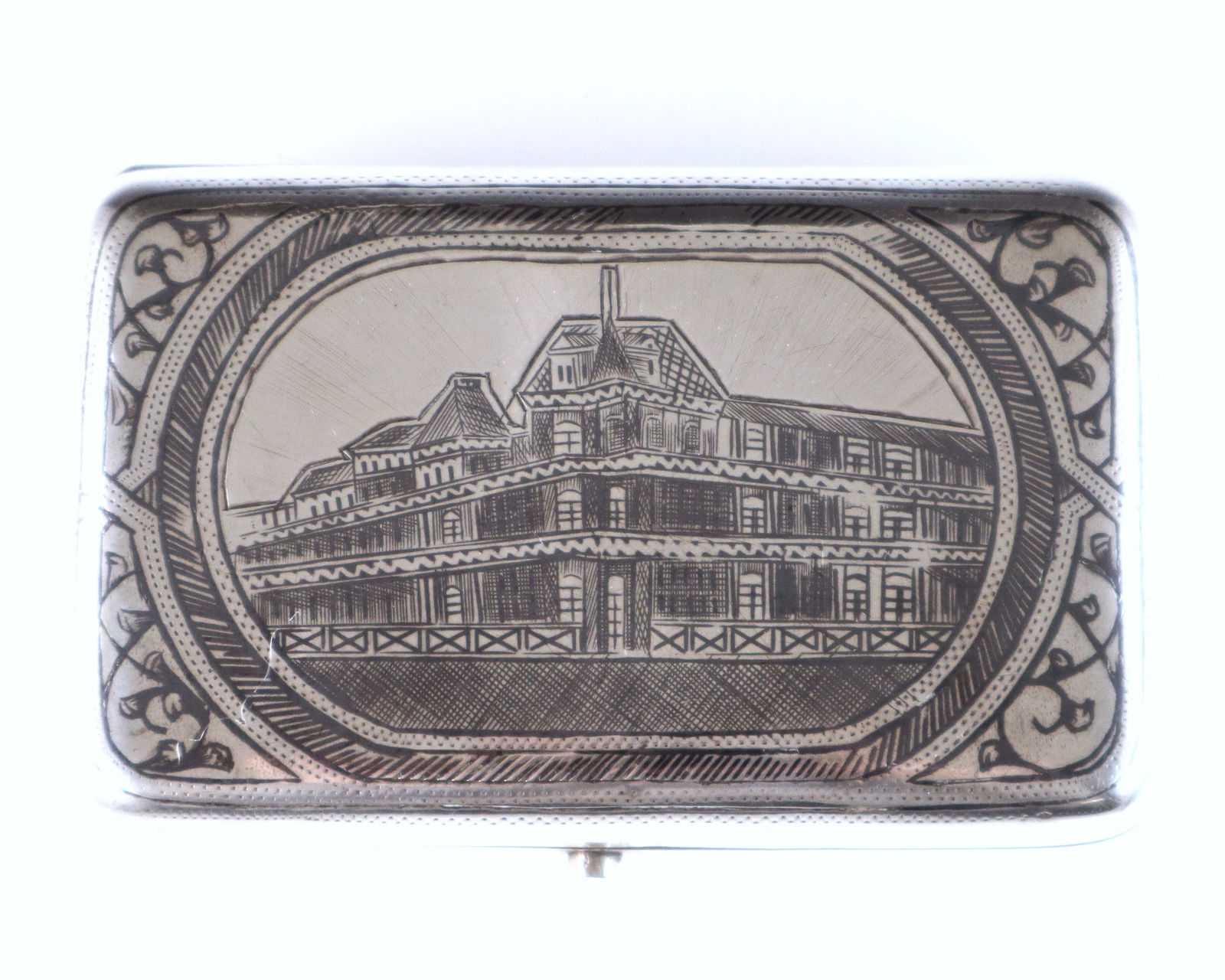 Russian Niello Silver Cigarette Case (1 of 3)