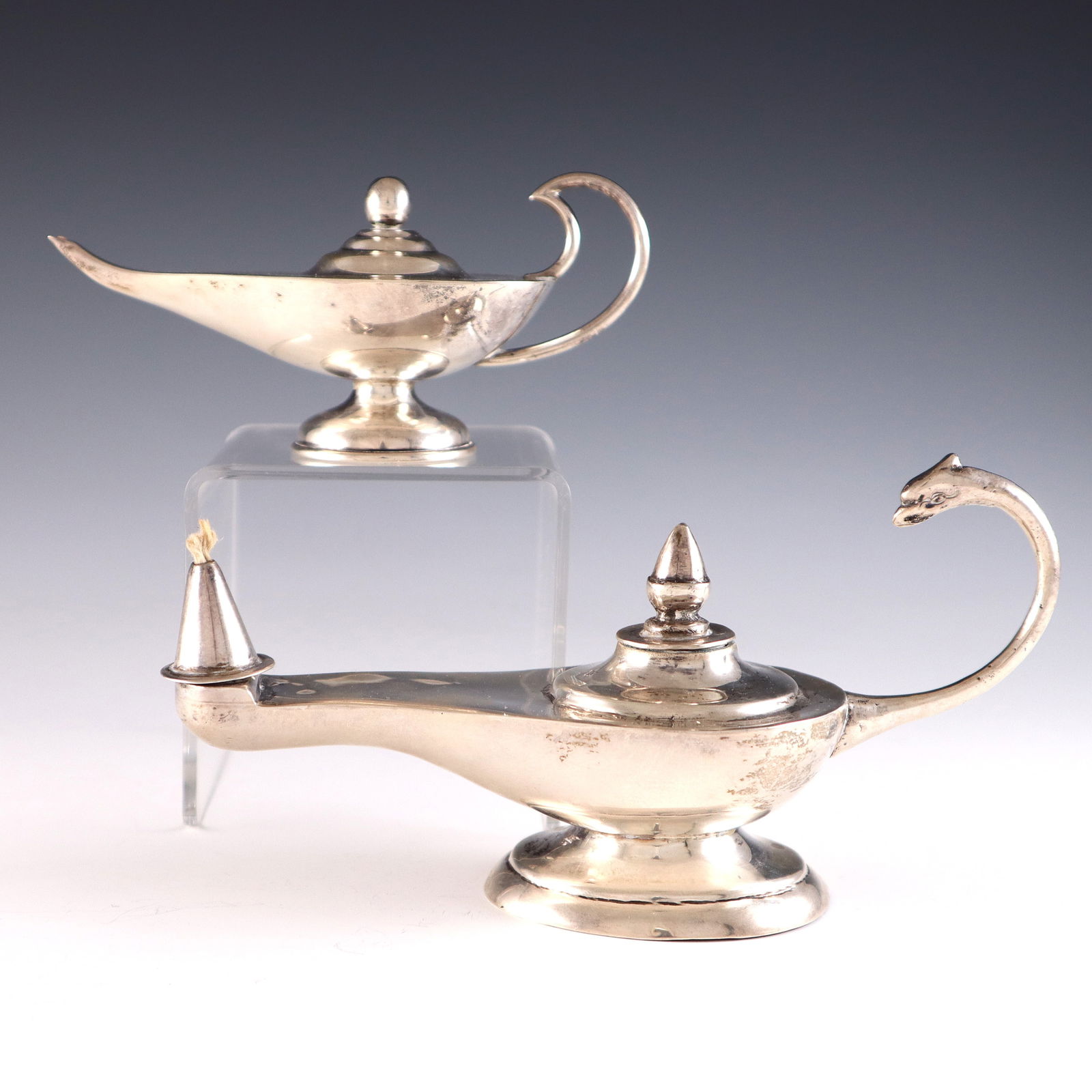 2 Mexican Sterling Aladdin Lamp Lighters (1 of 6)