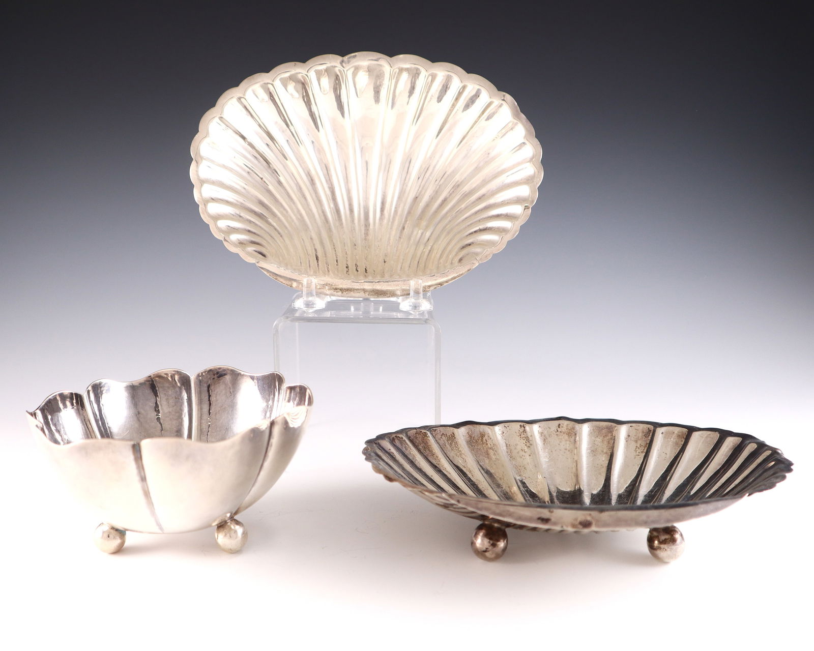 3 pc Mexican Sterling Tableware (1 of 2)