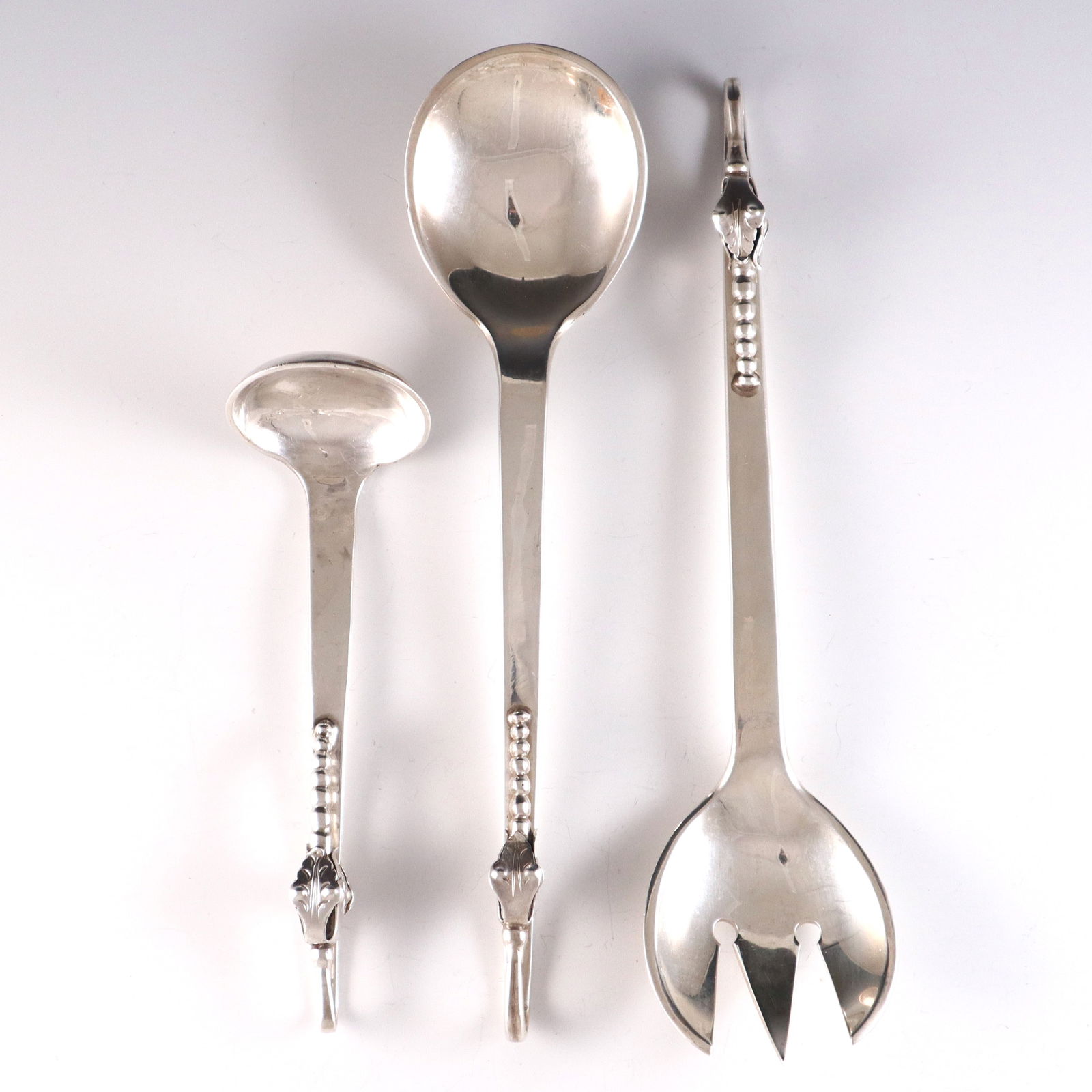3 C. Beckmann Sterling Serving Utensils (1 of 2)