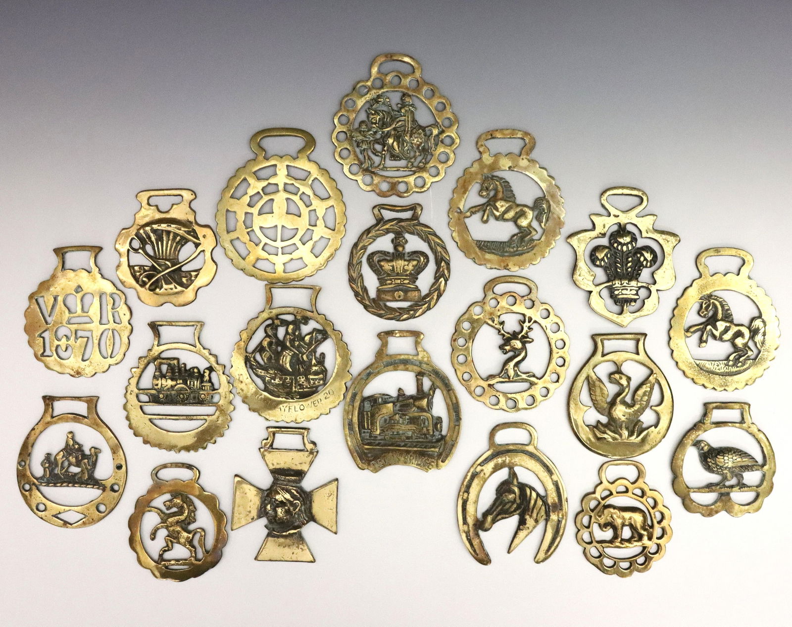 19 Horse Brasses (1 of 1)
