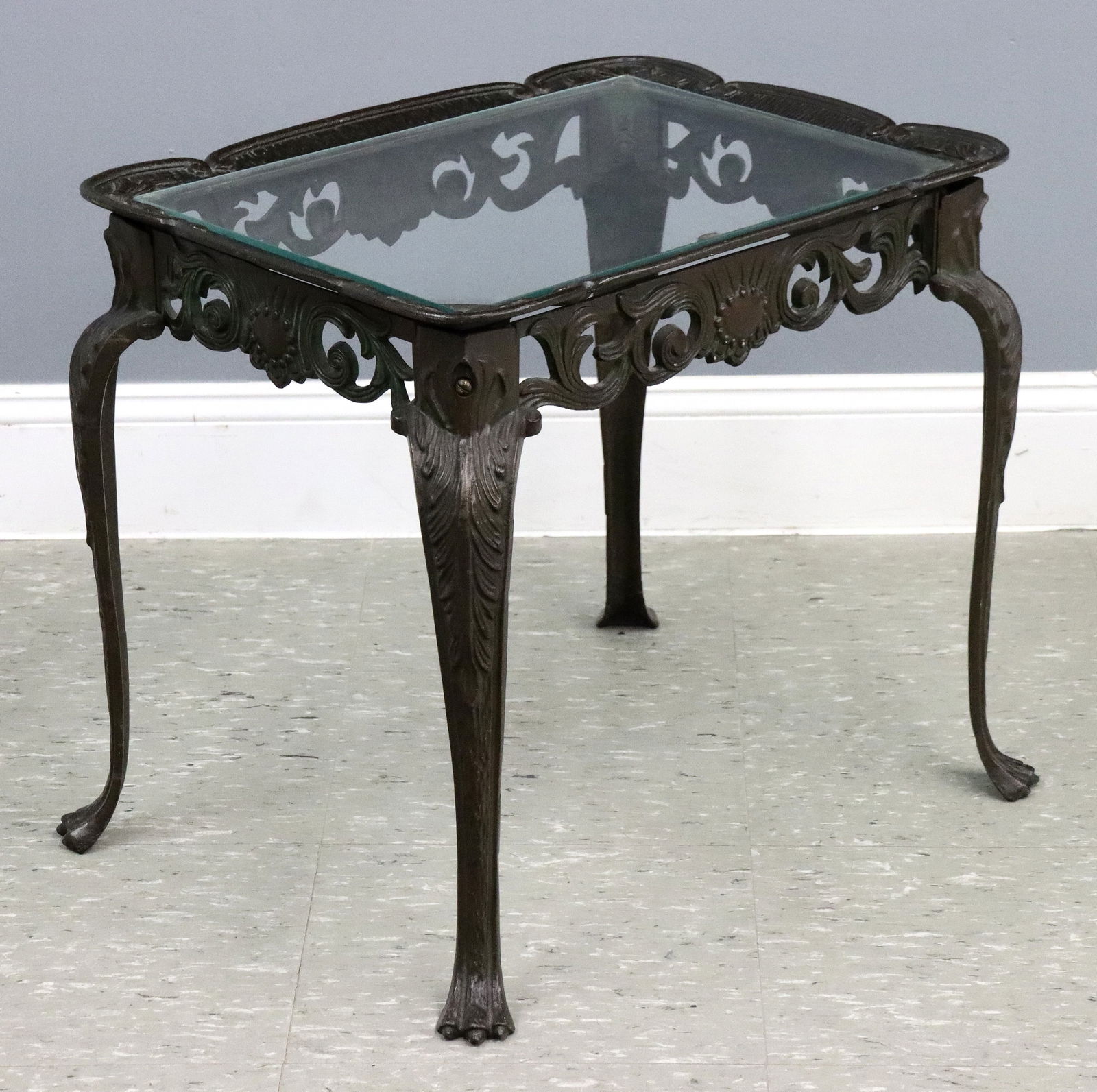 Cast Iron Side Table (1 of 2)