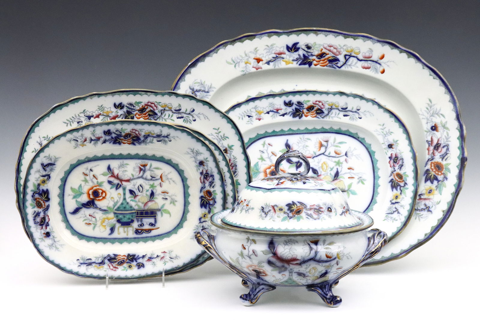 5 English Ironstone Serving Pieces (1 of 4)