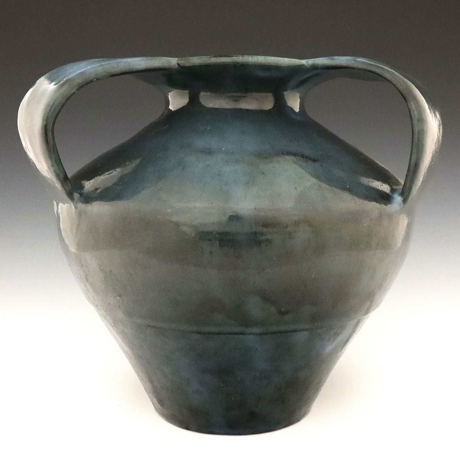 Pewabic Pottery Handled Vase (1 of 3)