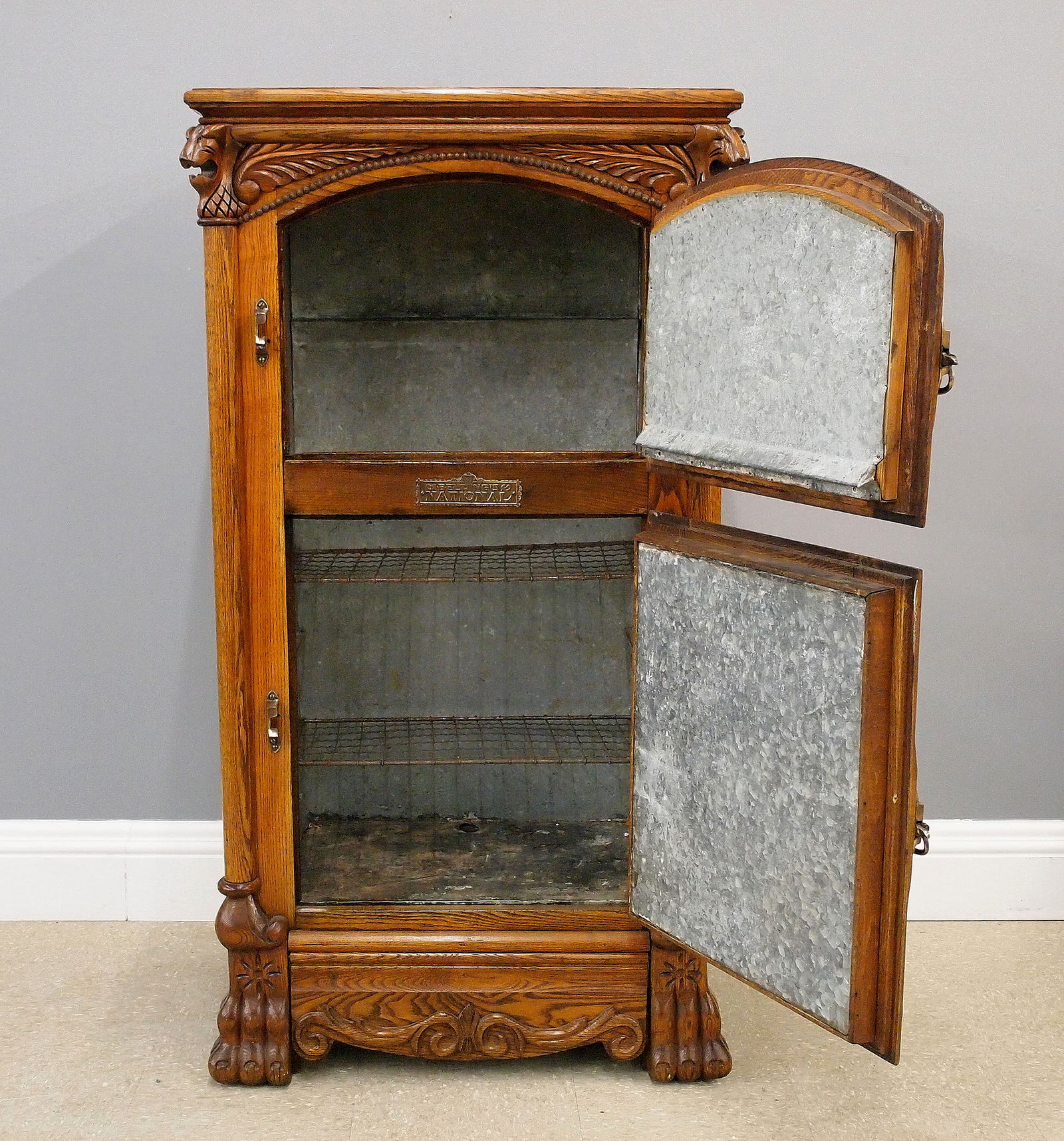 Fancy Oak Icebox - 3