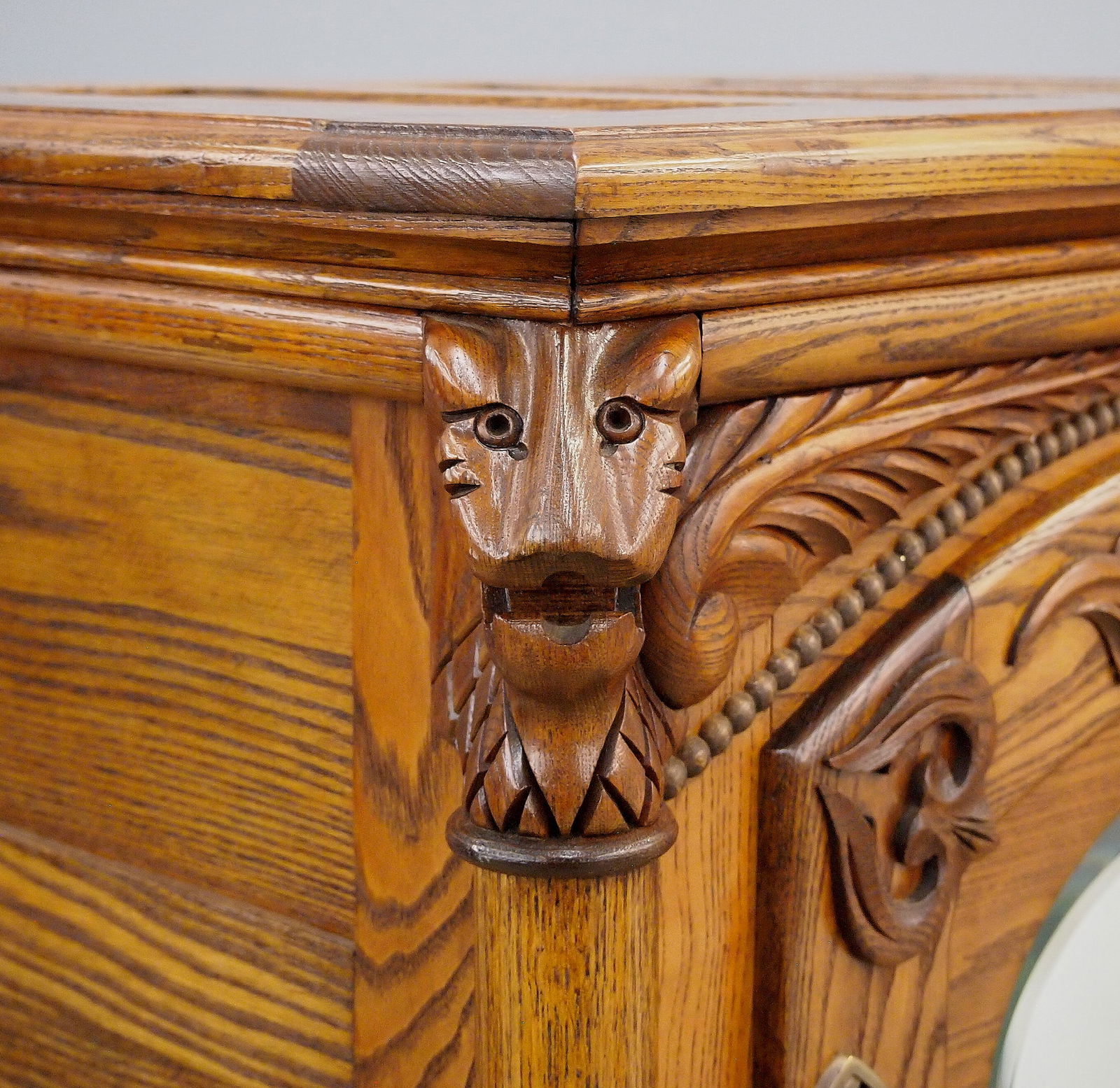 Fancy Oak Icebox - 5