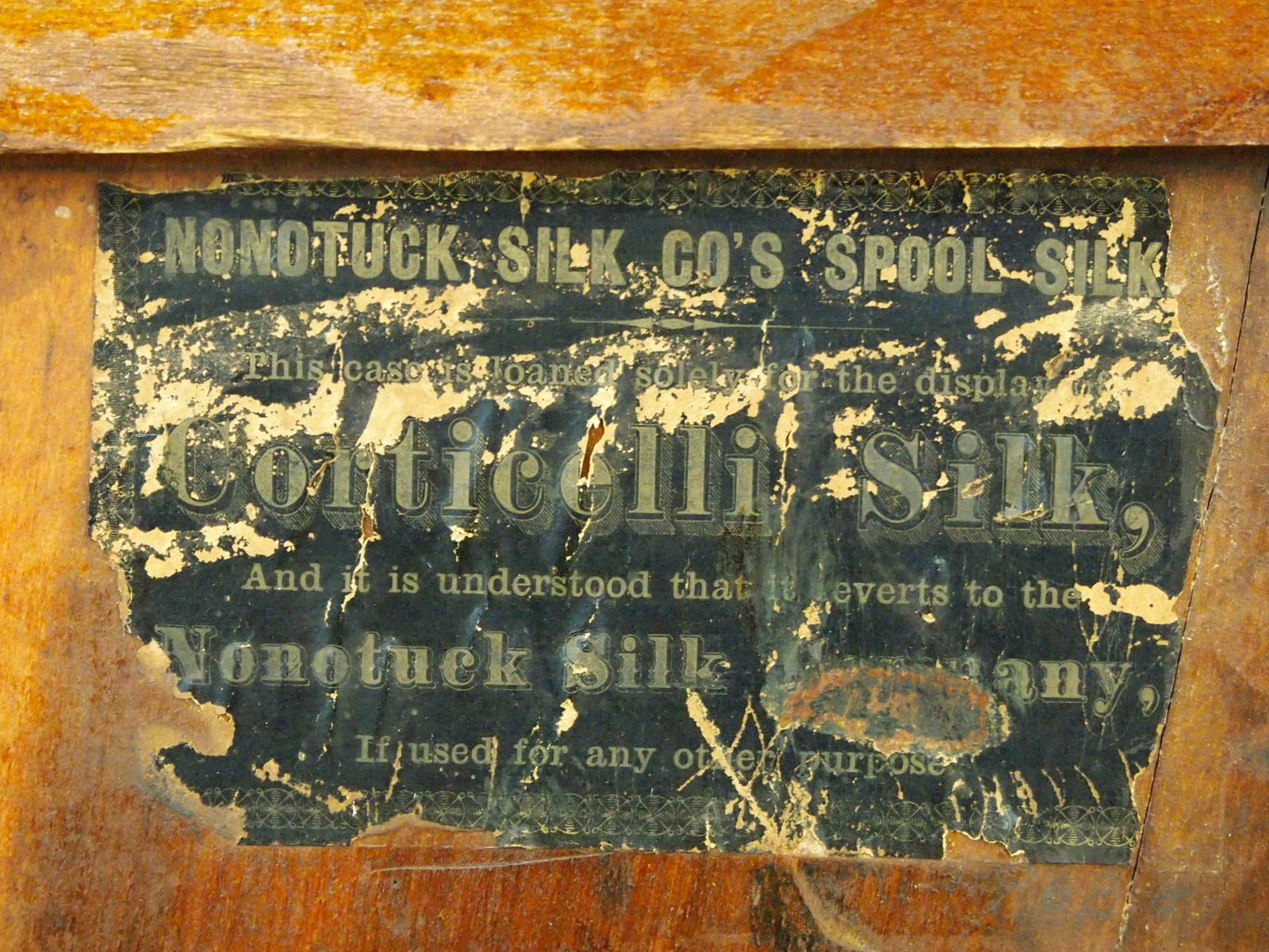 Corticelli Silk Thread Cabinet - 5