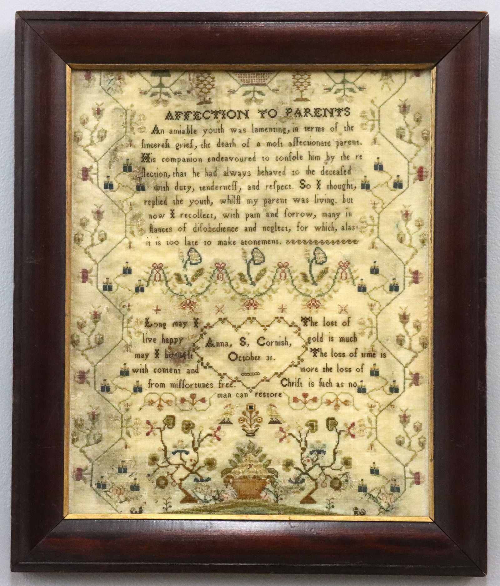 Scottish Needlework Sampler (1 of 3)