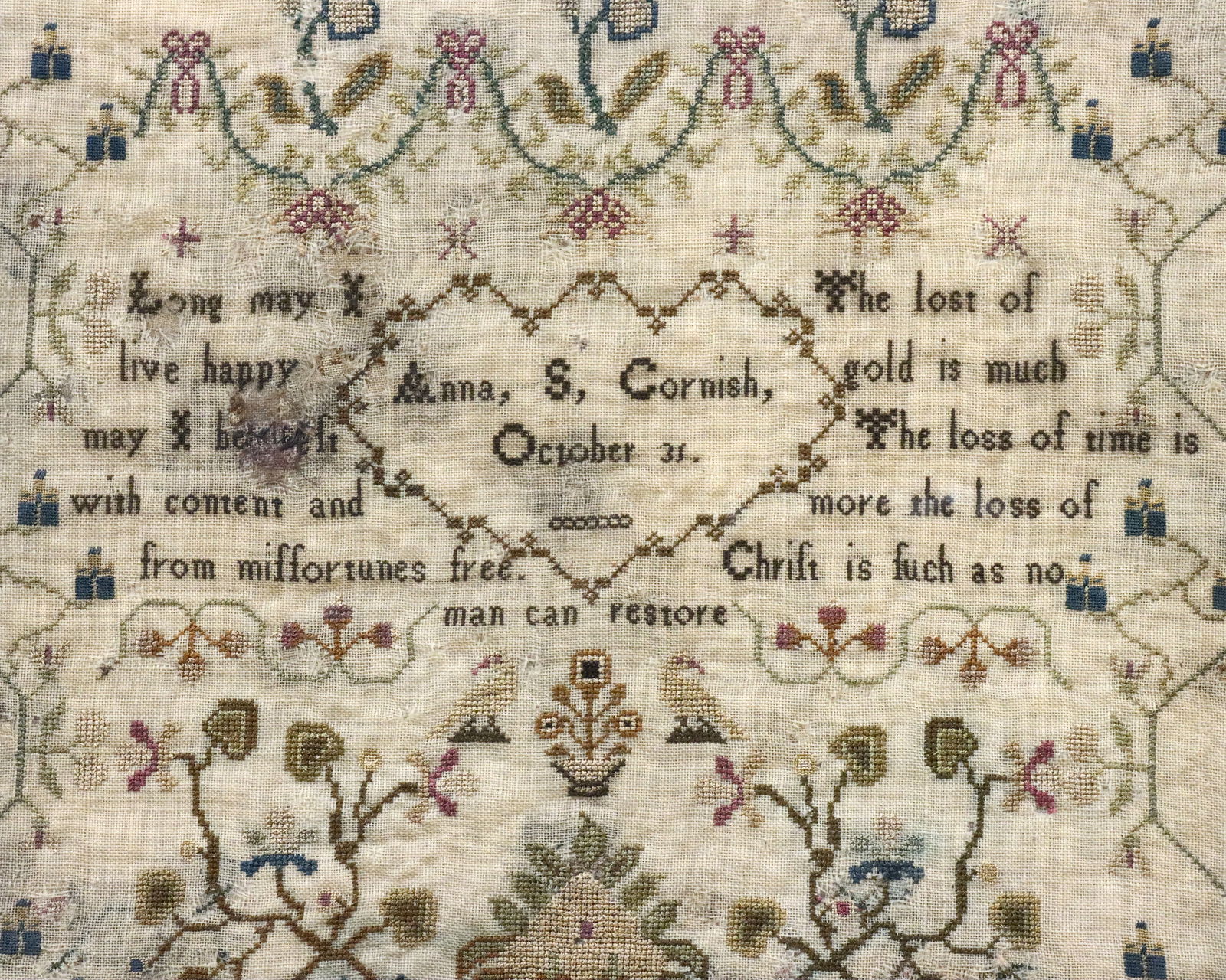 Scottish Needlework Sampler - 2