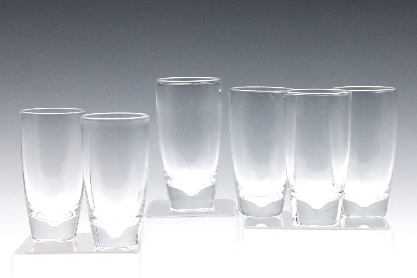 6 Steuben Crystal Glasses (1 of 1)