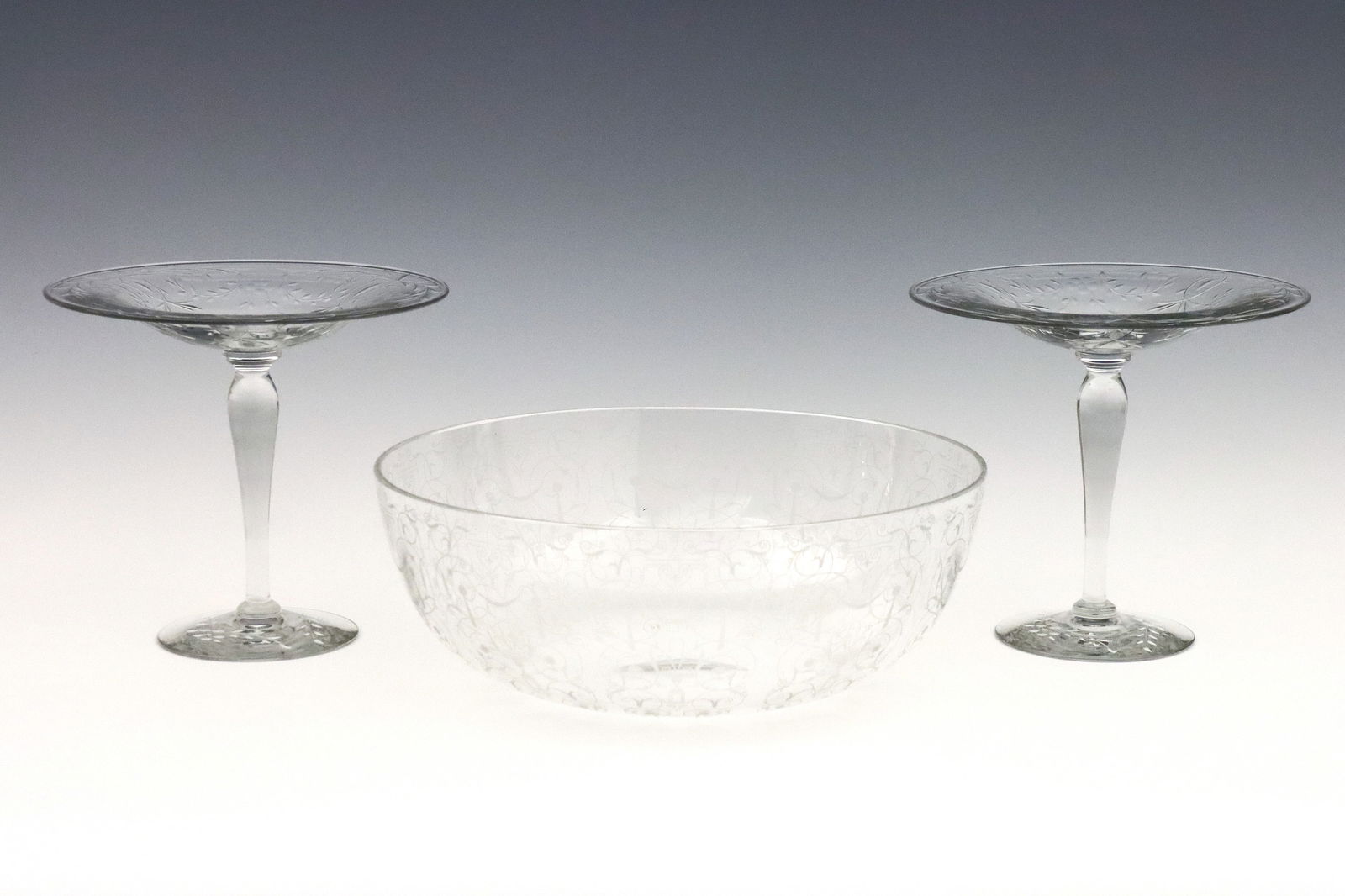 3 pc Baccarat & Libbey Crystal Tableware (1 of 1)