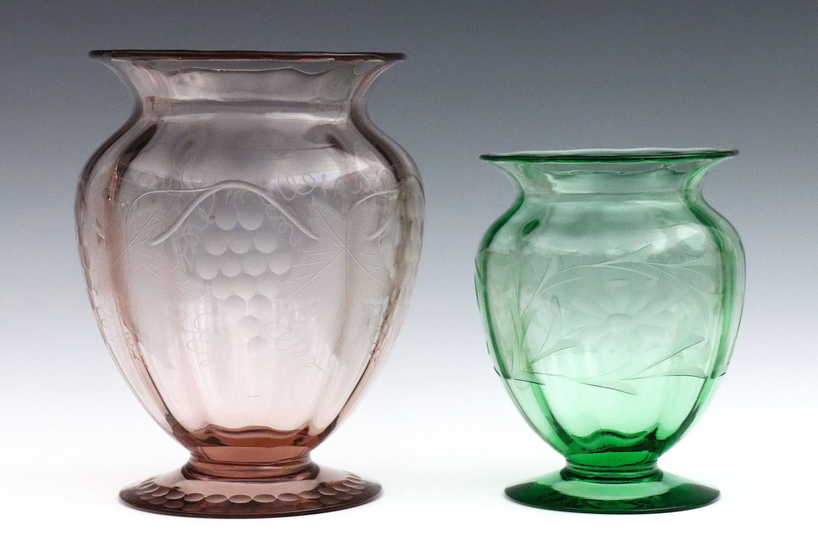 2 Pairpoint Glass Vases (1 of 2)
