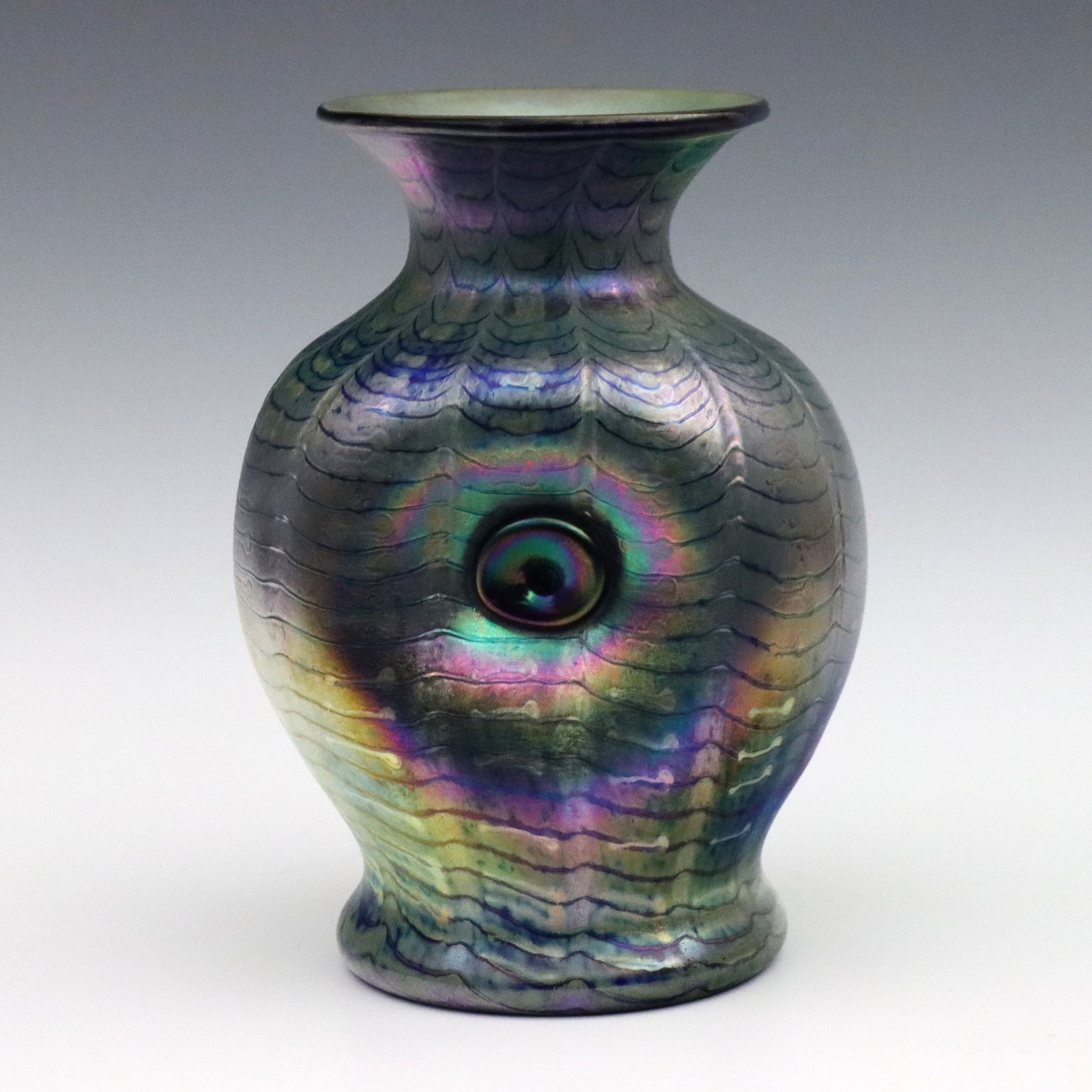 Saul Alcaraz Art Glass Vase (1 of 4)