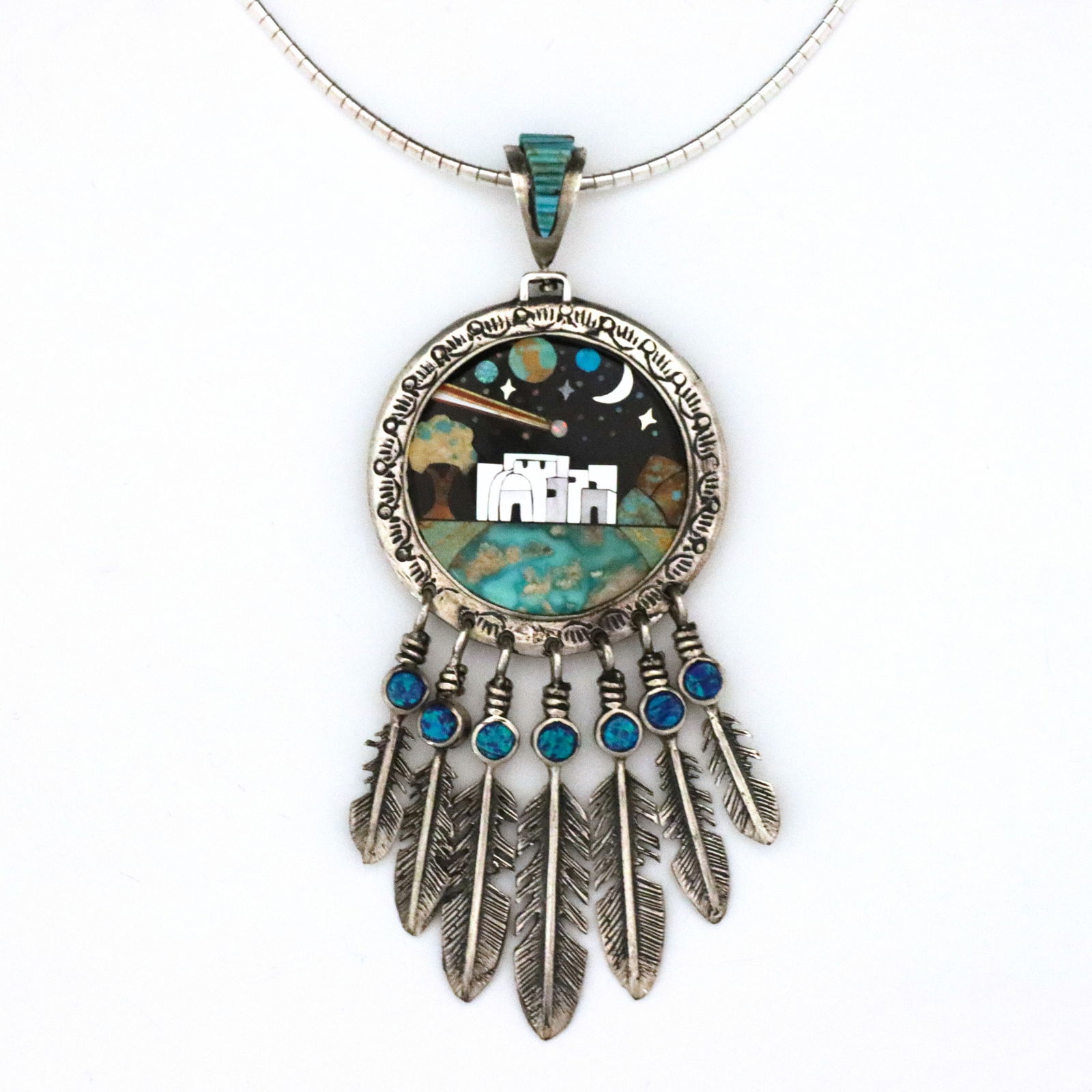 David Freeman Jr. Sterling Galaxy Pendant (1 of 3)