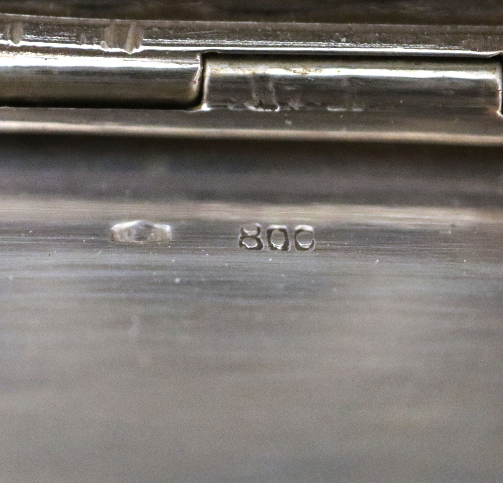 .800 Silver Portrait Compact - 4