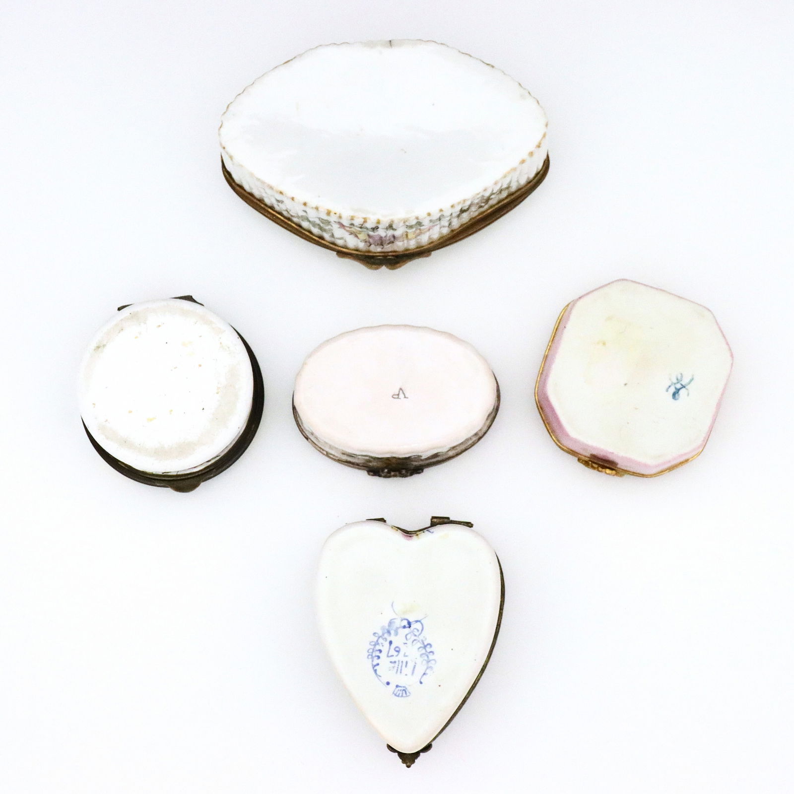 5 Enameled Boxes - 2