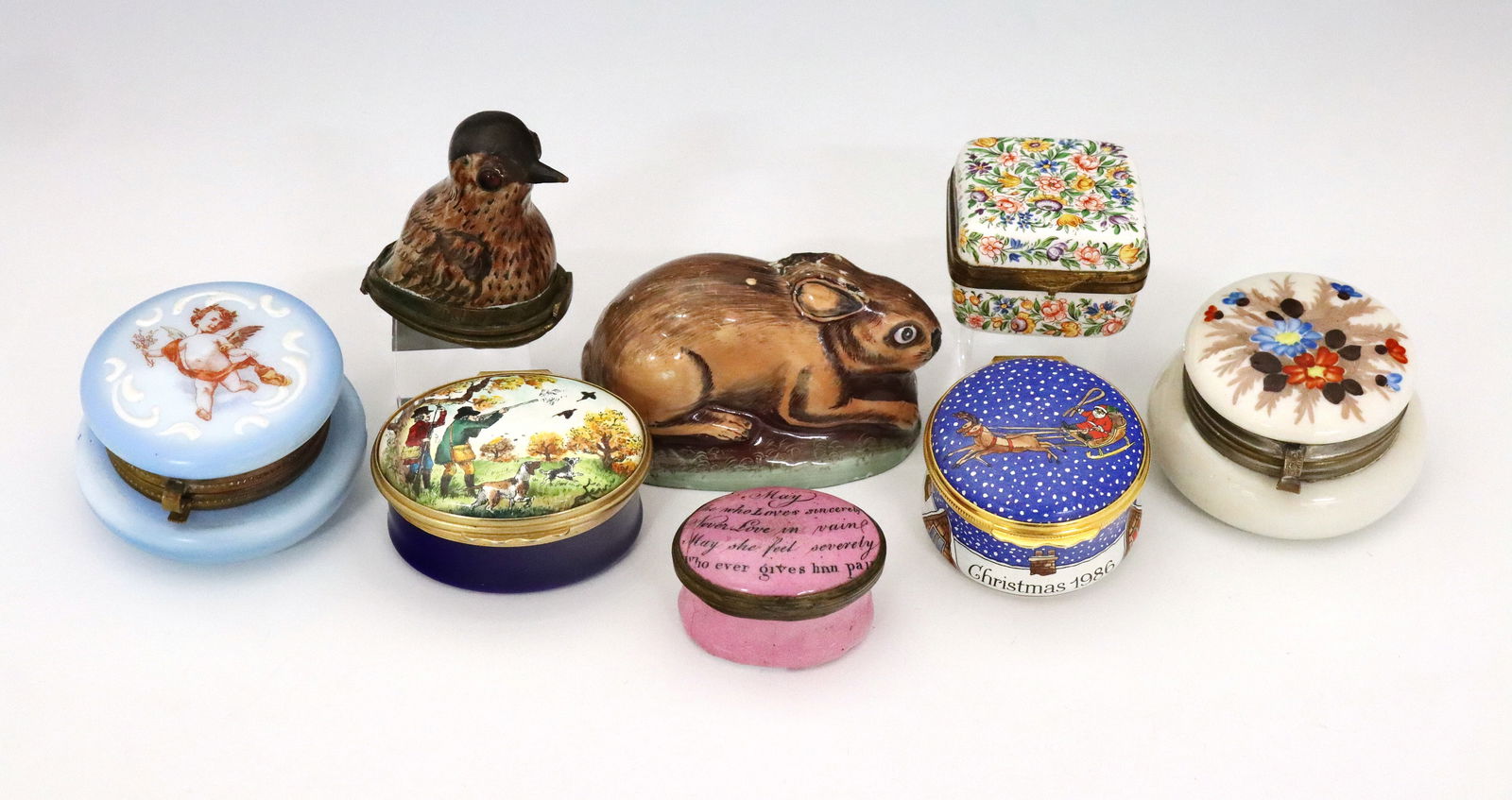 8 Enameled Boxes (1 of 1)