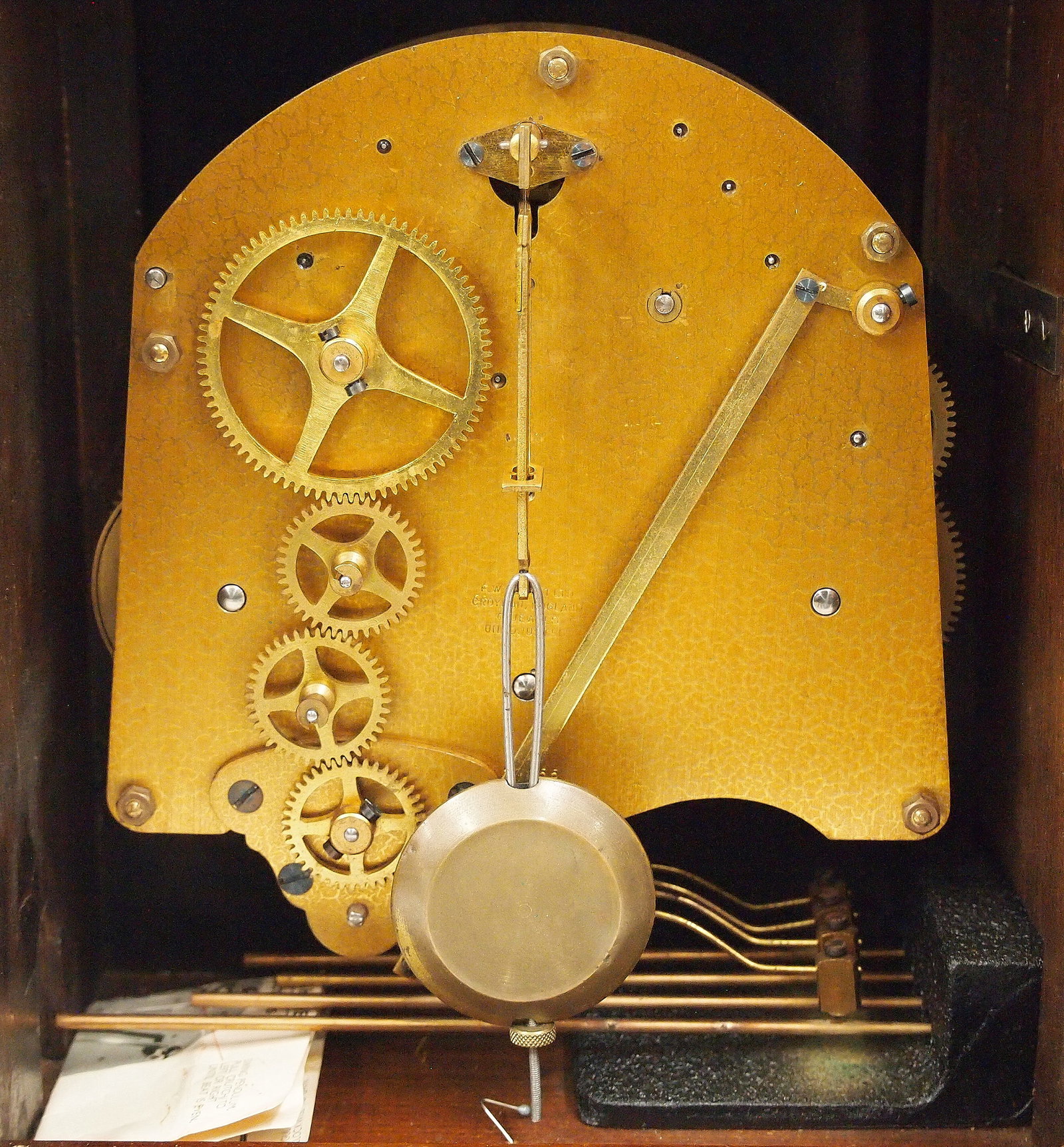 Elliott Chiming Bracket Clock - 3