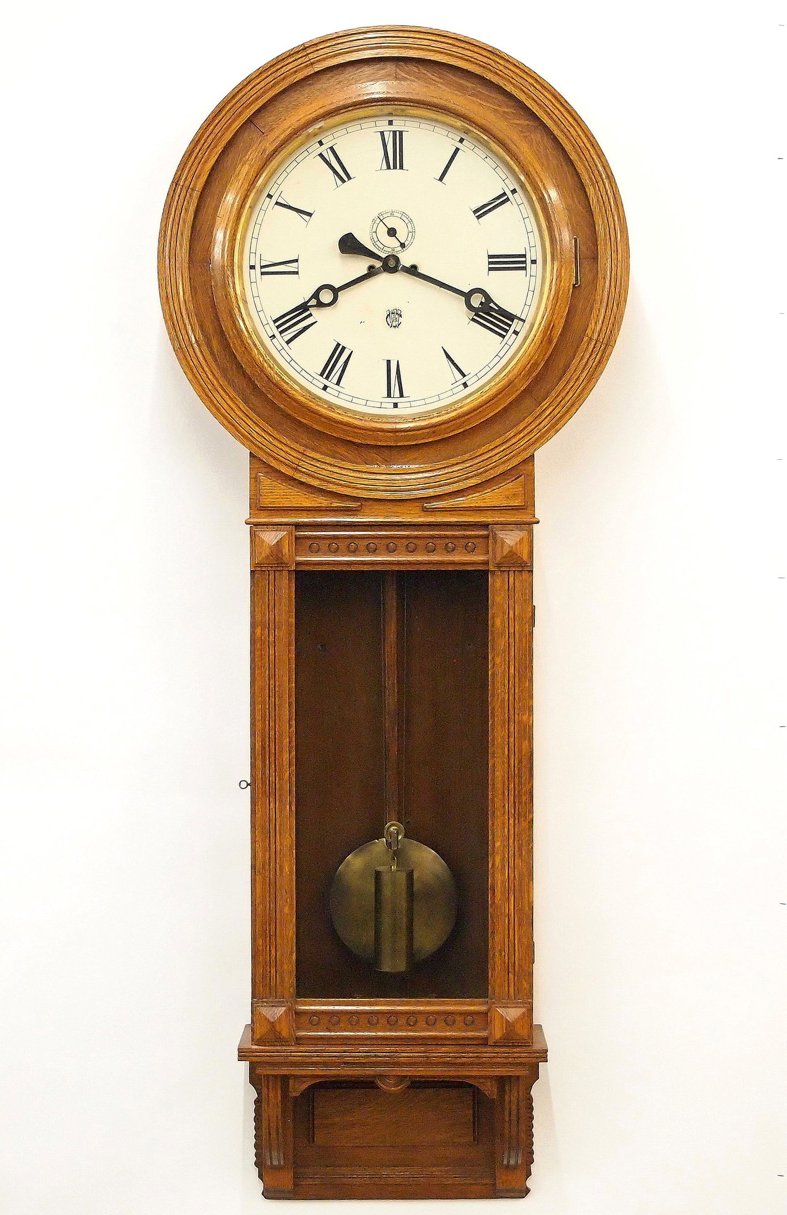 Waterbury No. 66 Wall Regulator (1 of 5)