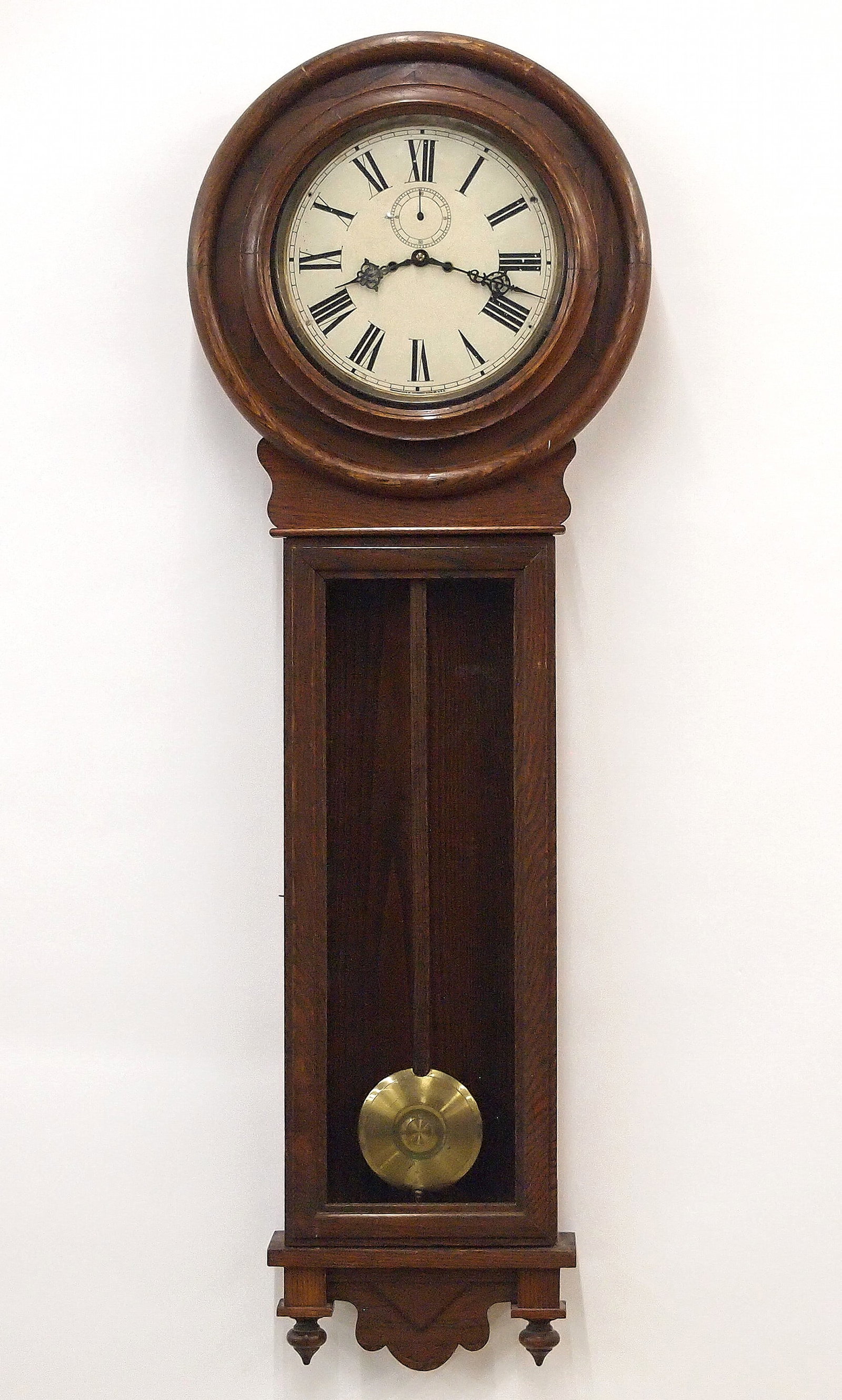 Waterbury No. 81 Wall Regulator (1 of 8)