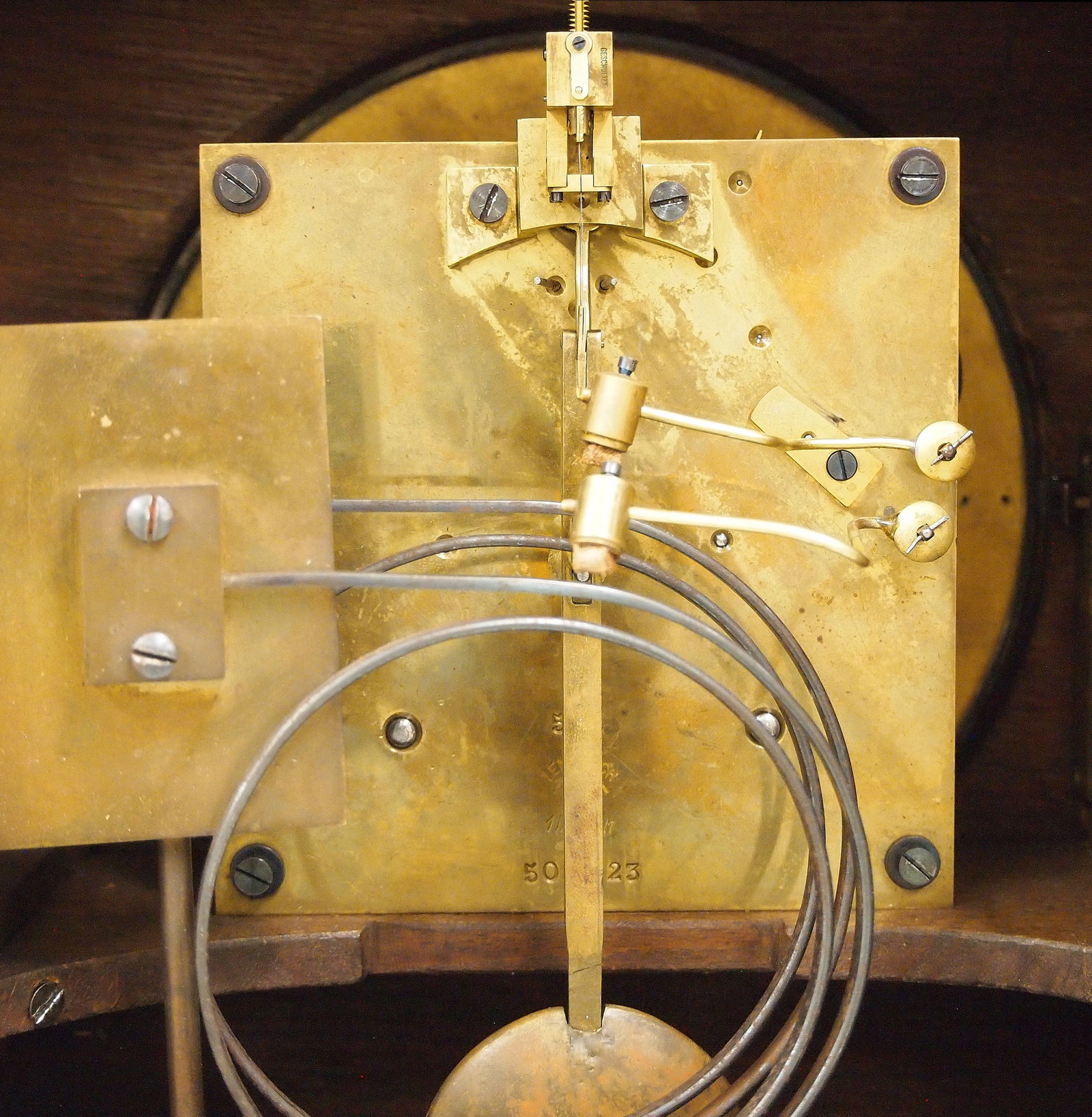 Lenzkirch Bracket Clock - 3