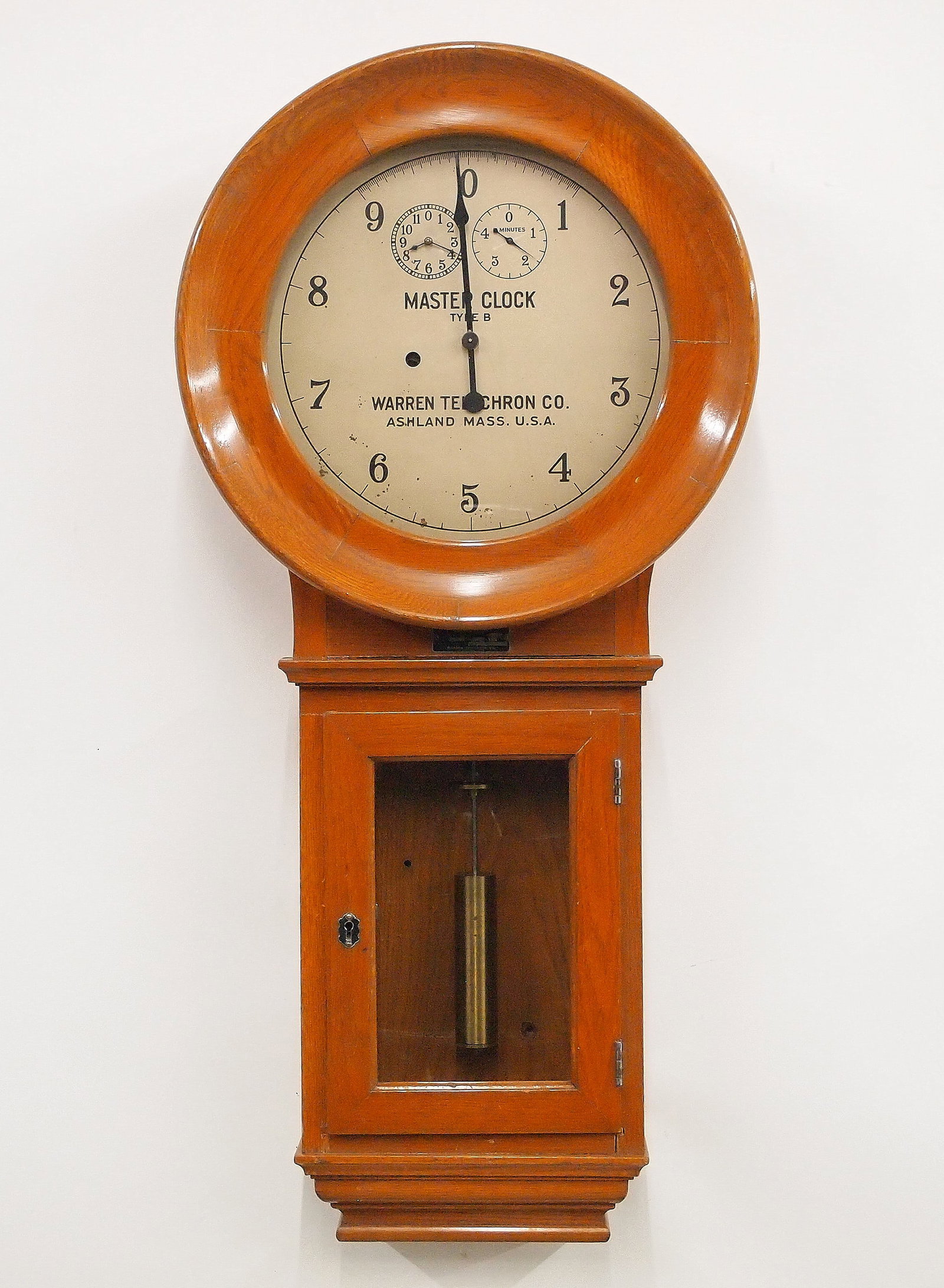 Warren Telechron Type B Master Wall Clock (1 of 5)