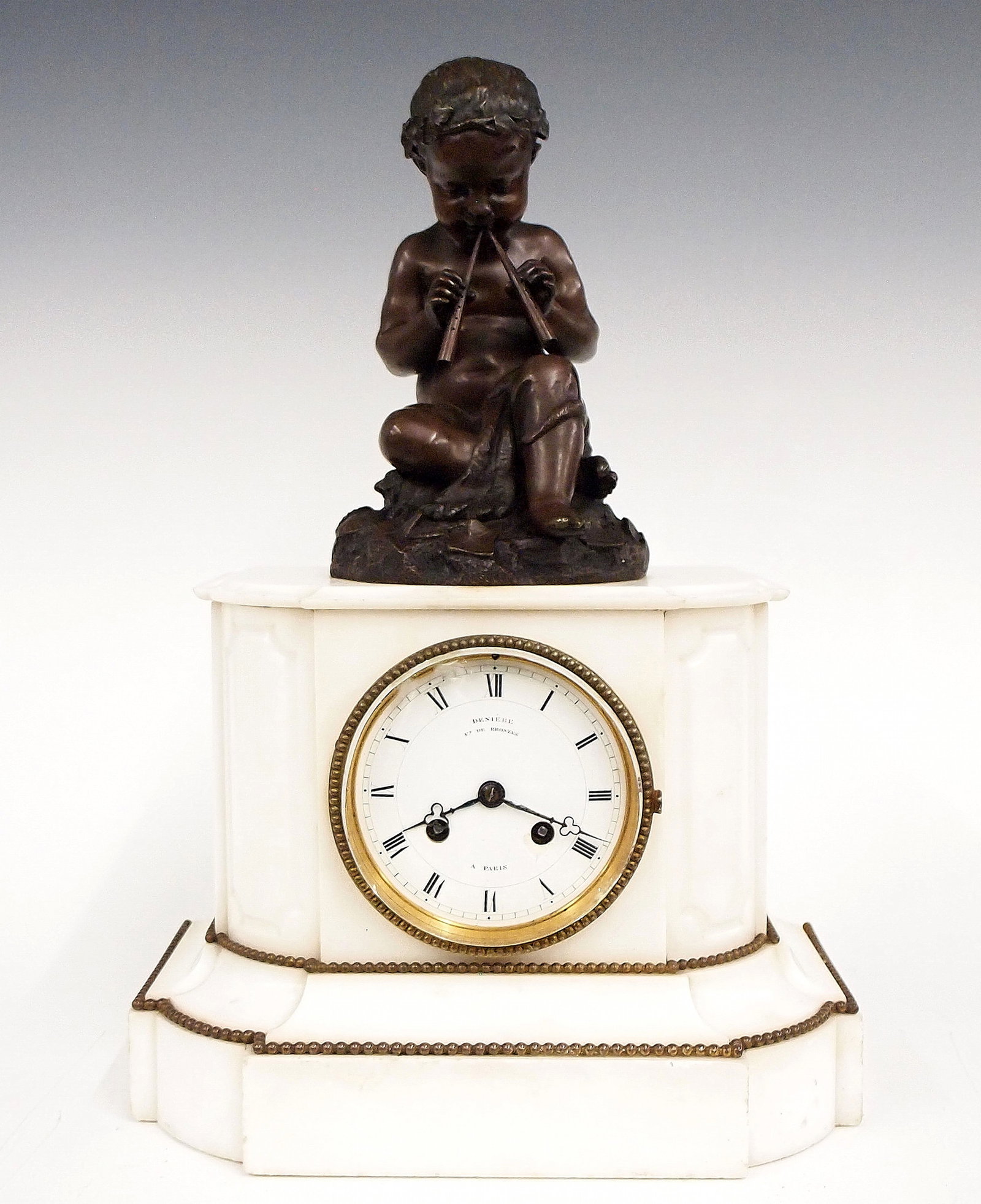 French Mantel Clock By Honore Pons, Paris (1 of 6)