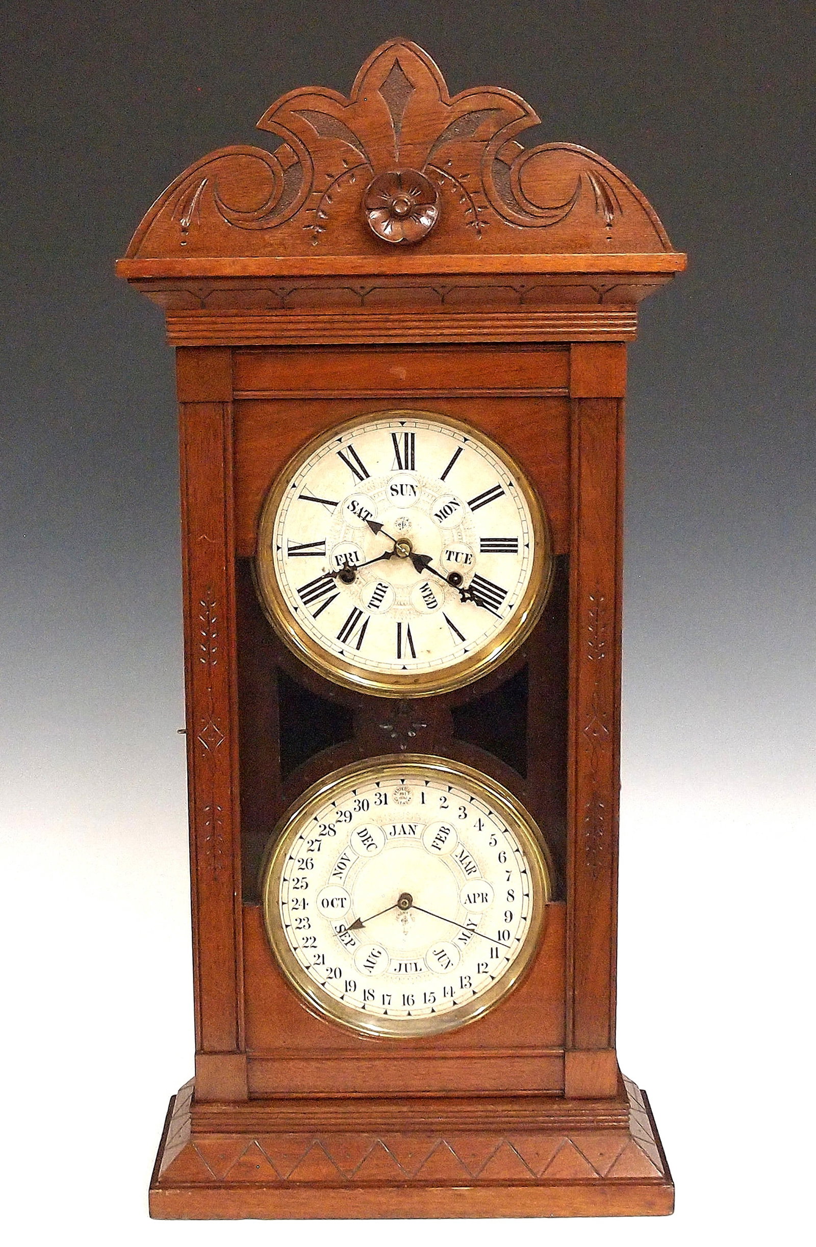Jerome & Co. Dniester Calendar Shelf Clock (1 of 8)