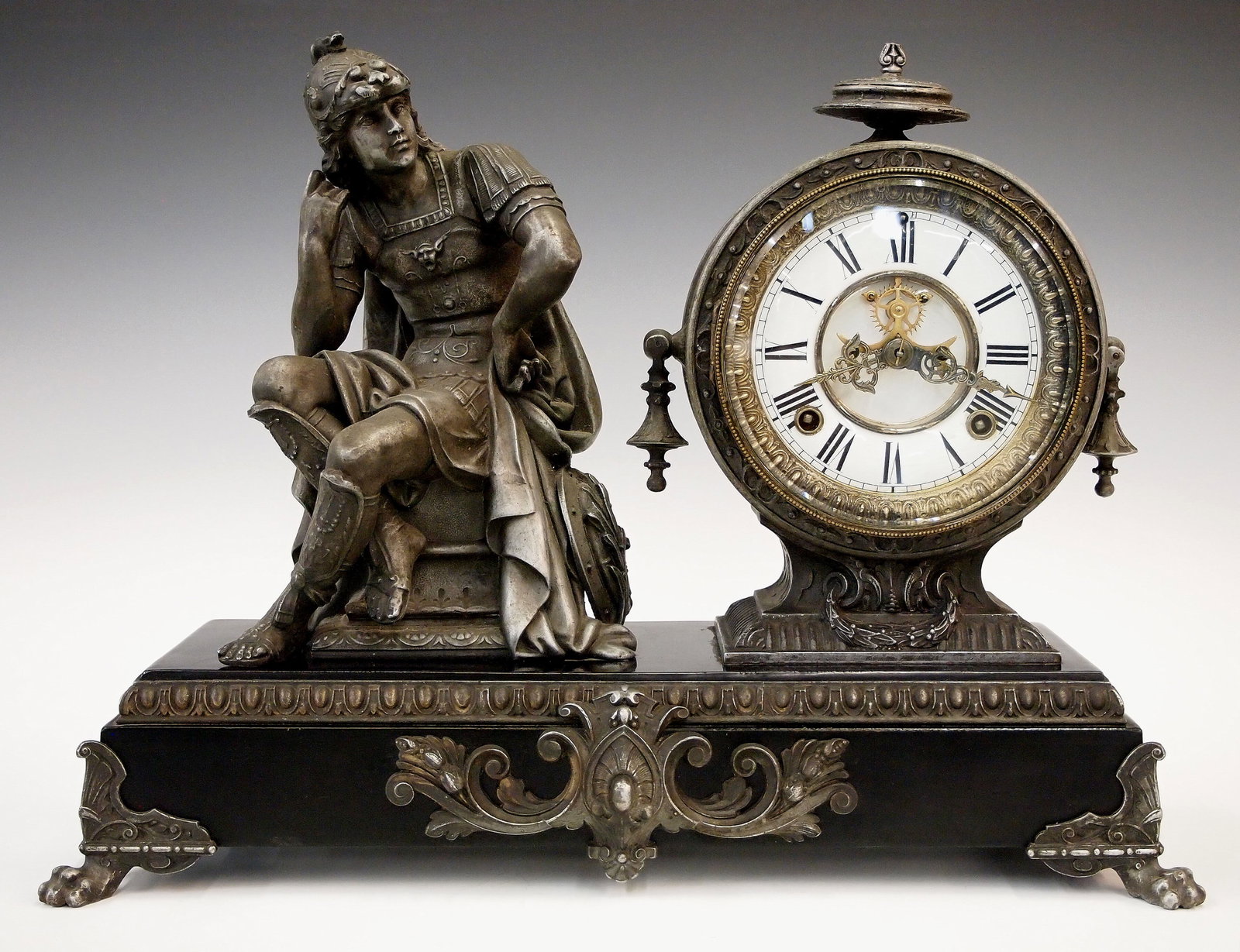 Ansonia Mercury Figural Clock (1 of 4)