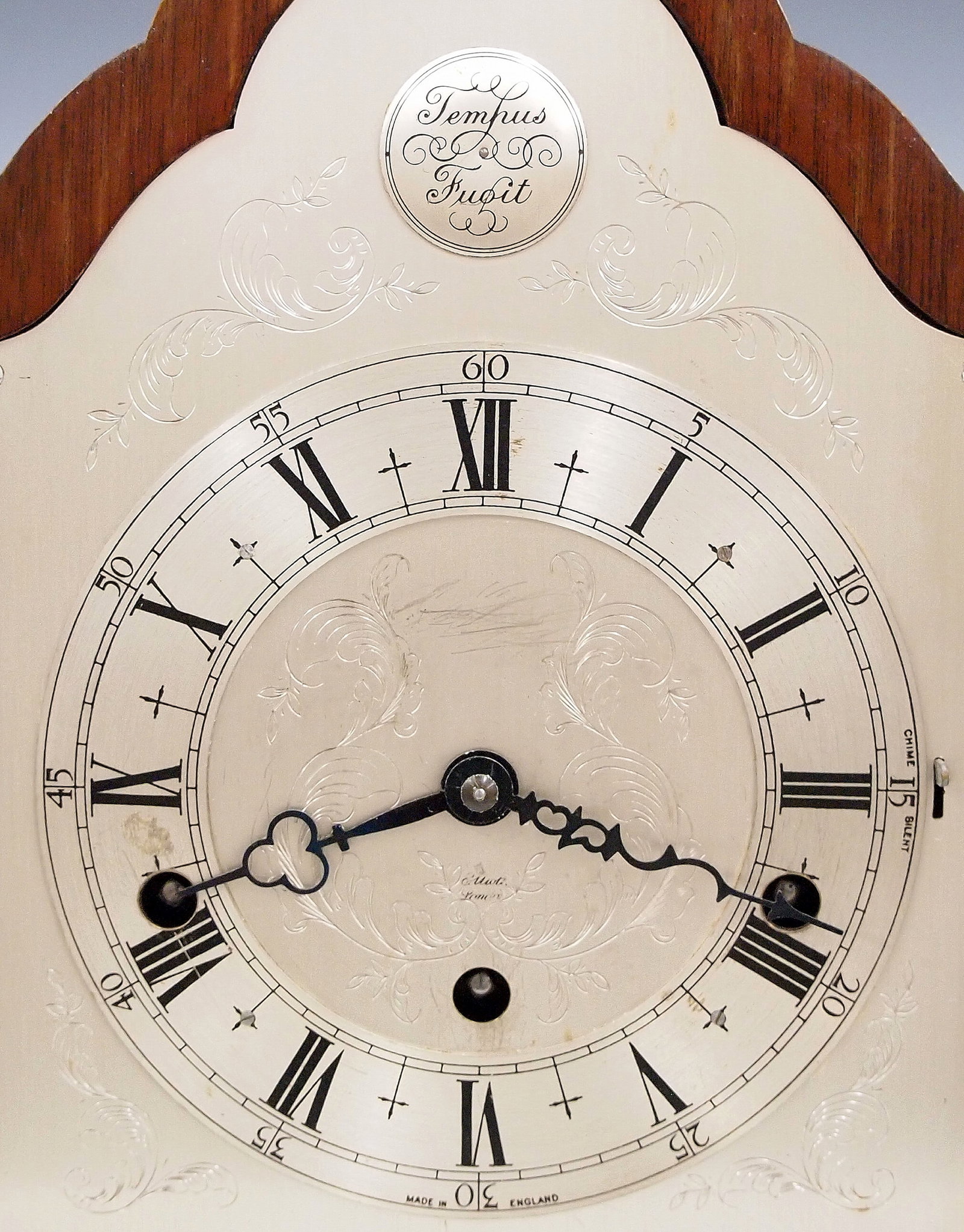 Elliott Chiming Bracket Clock - 2