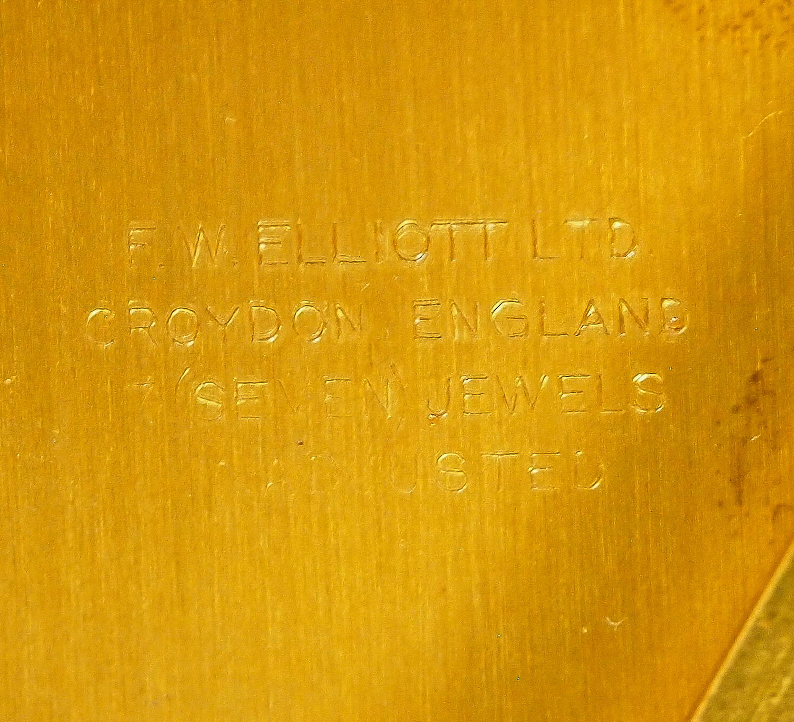 Elliott Chiming Bracket Clock - 4