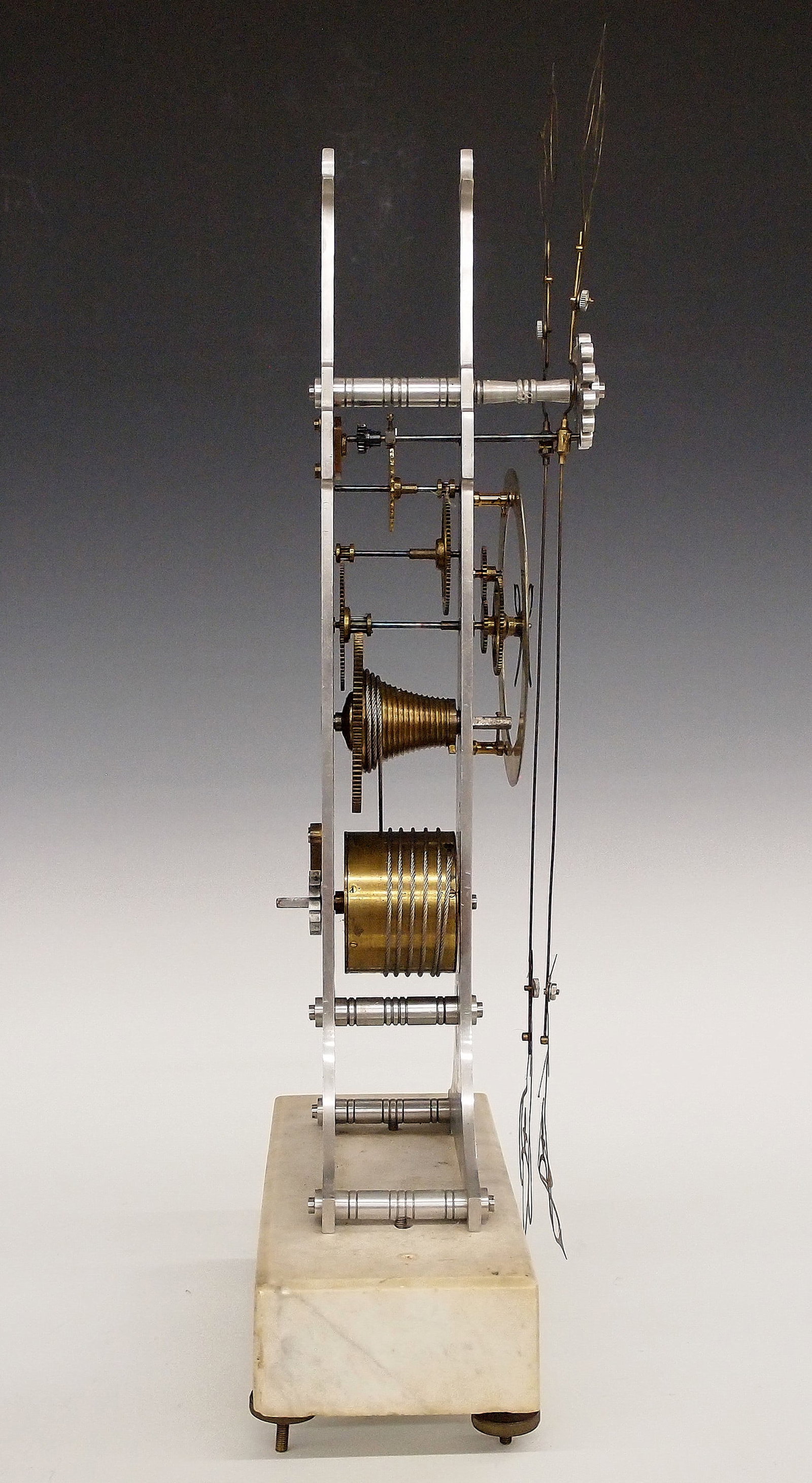 Scissors Skeleton Clock - 2