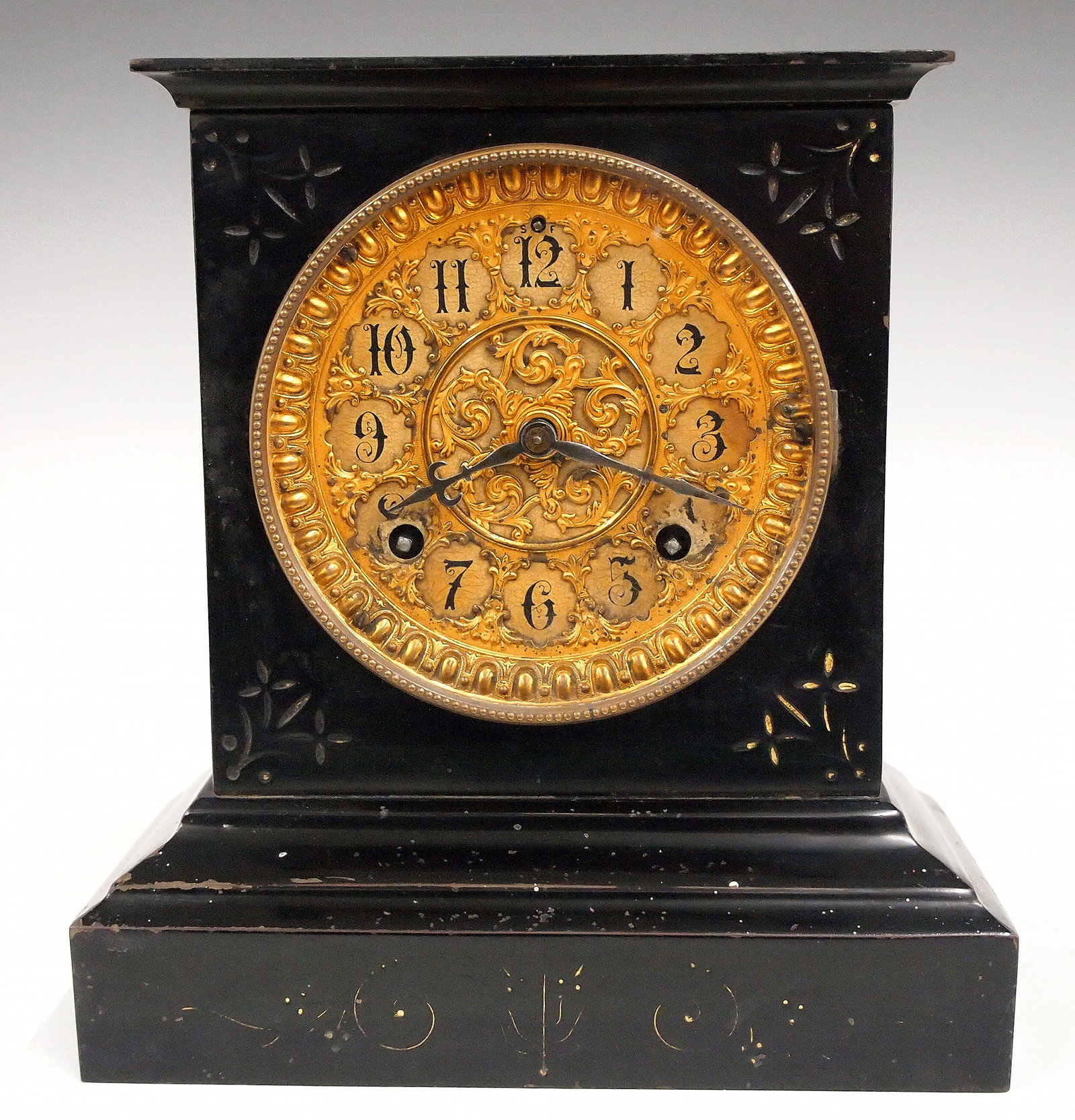 Ansonia Iron Mantel Clock (1 of 4)