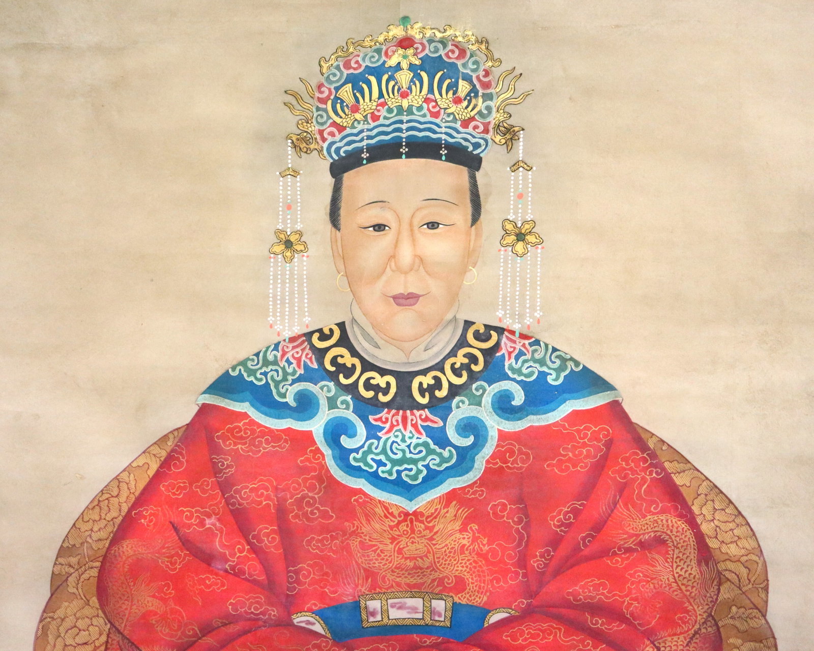 Chinese Portrait Scroll - 3