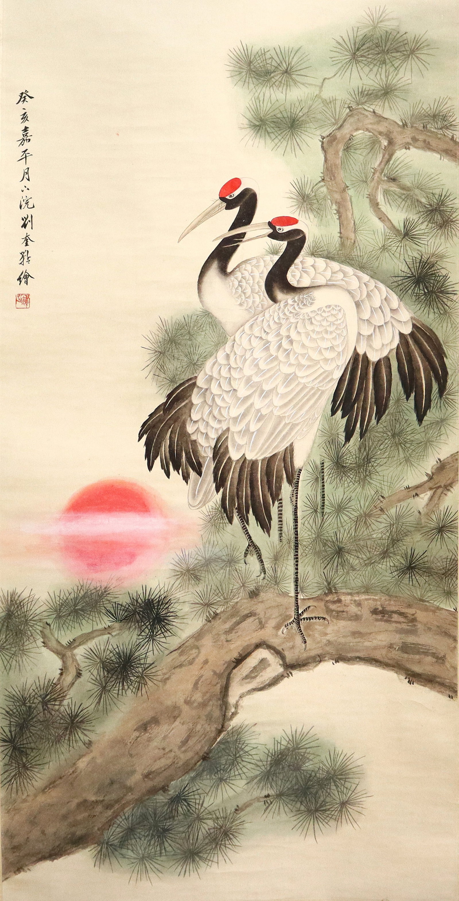 Chinese Scroll, Mark of Liu Kuijin (1 of 6)