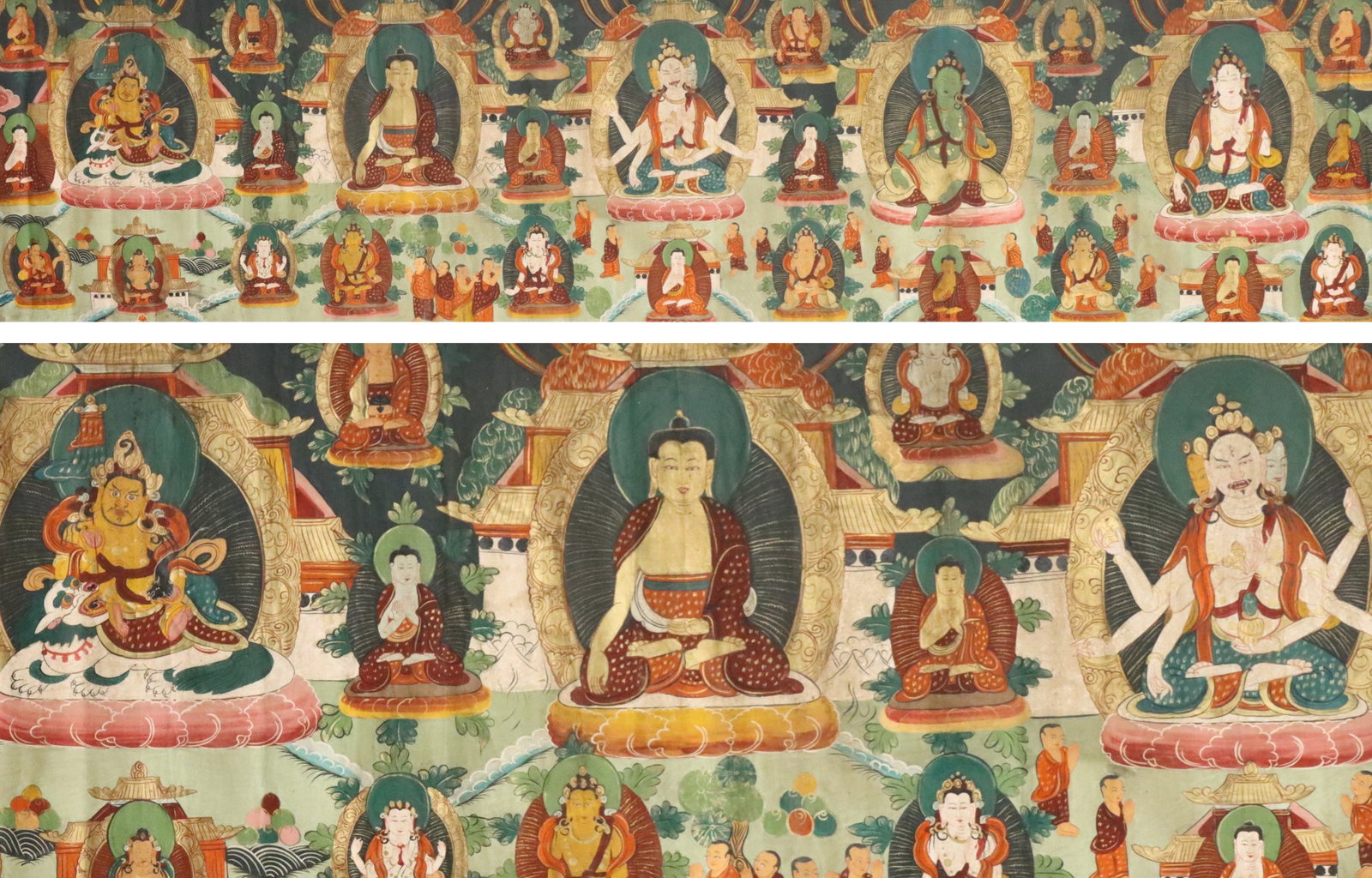 Tibetan Thangka of Deities (1 of 6)