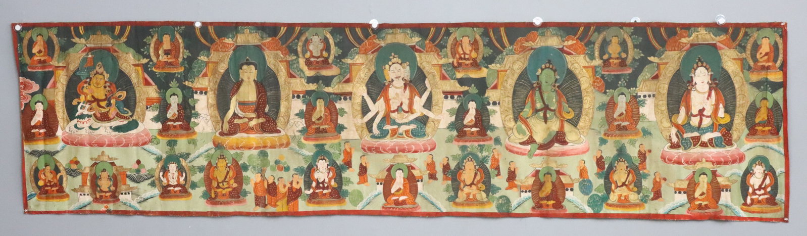Tibetan Thangka of Deities - 2