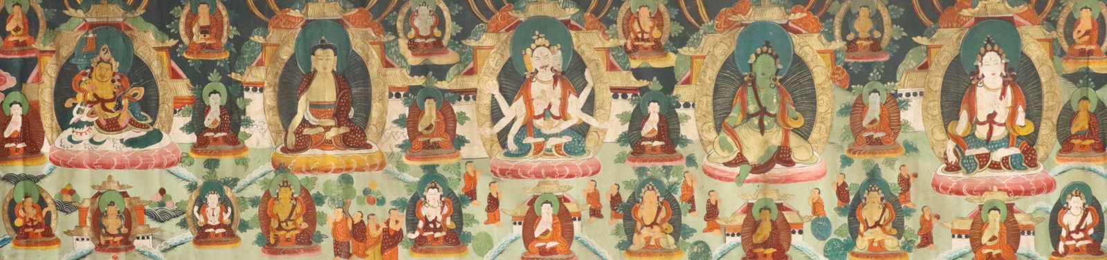 Tibetan Thangka of Deities - 6