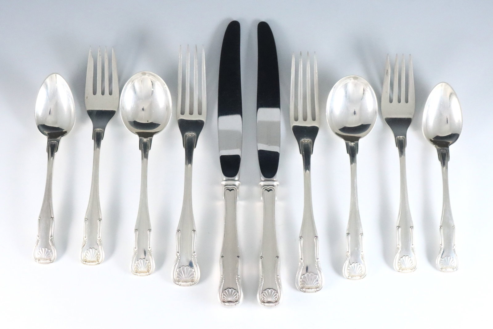 41 pc Kirk & Son King Sterling Flatware (1 of 2)