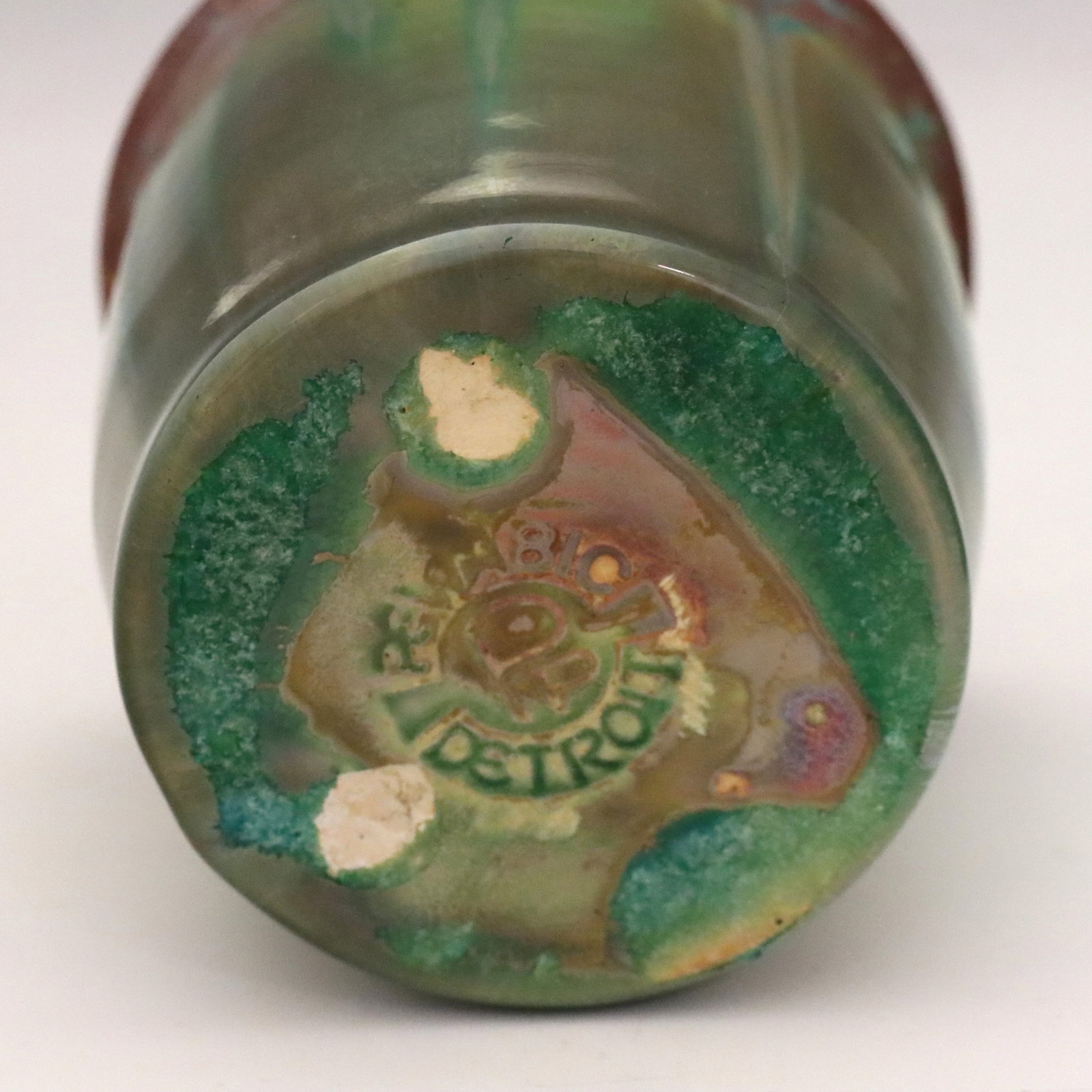 3 Pewabic Pottery Vases - 3