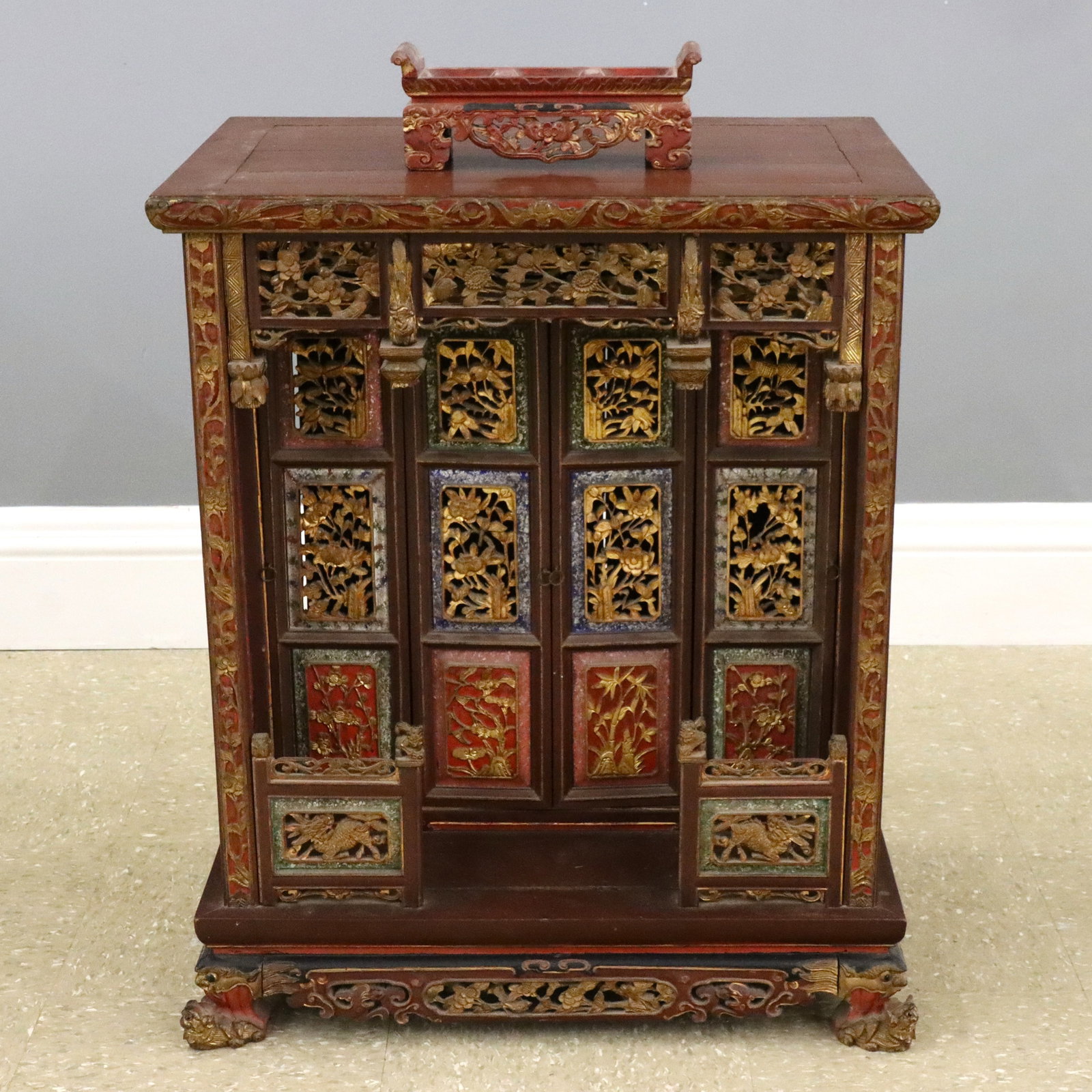 Chinese Shrine Cabinet (1 of 2)