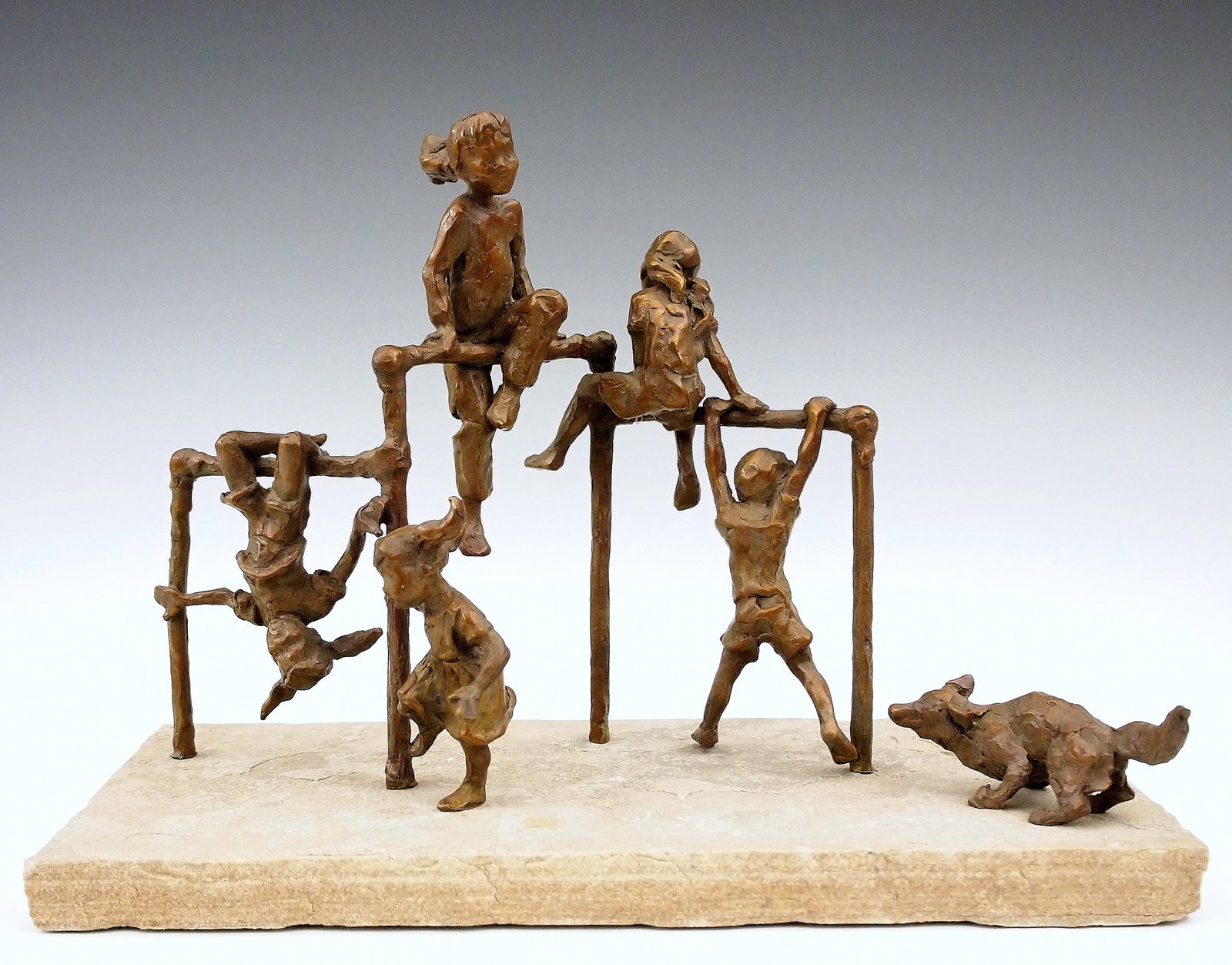J. DeDecker Bronze Sculpture (1 of 3)