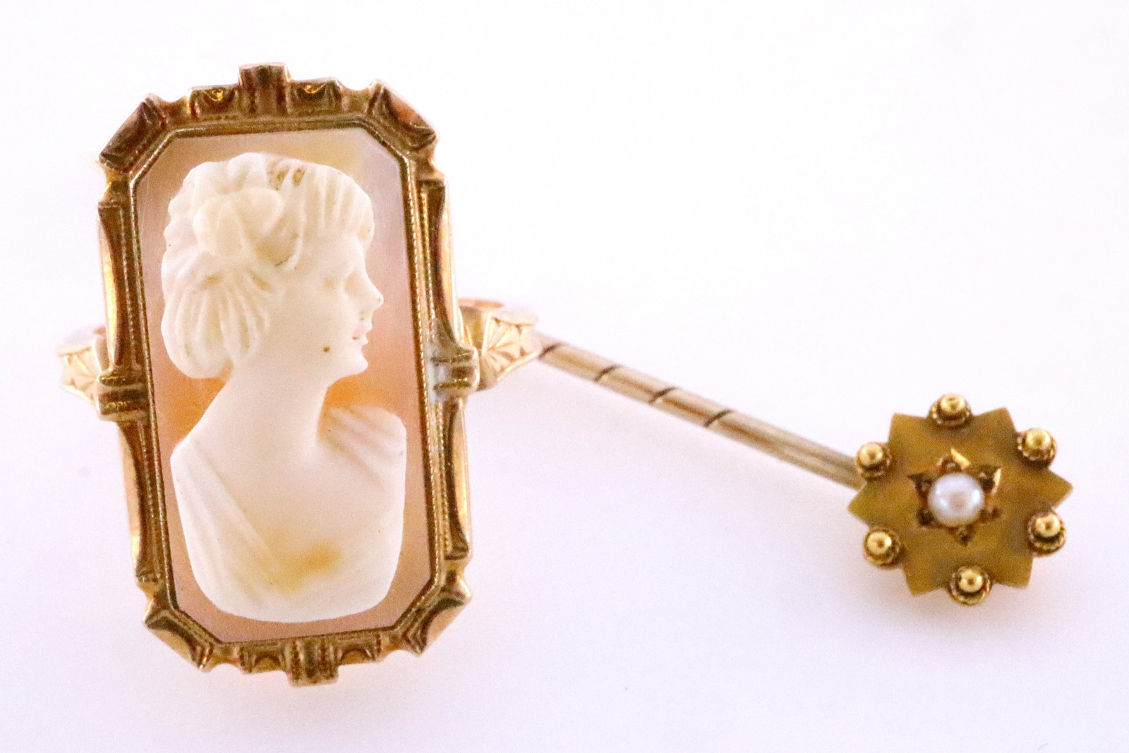 2 pc 10k/15k Gold Jewelry (1 of 3)