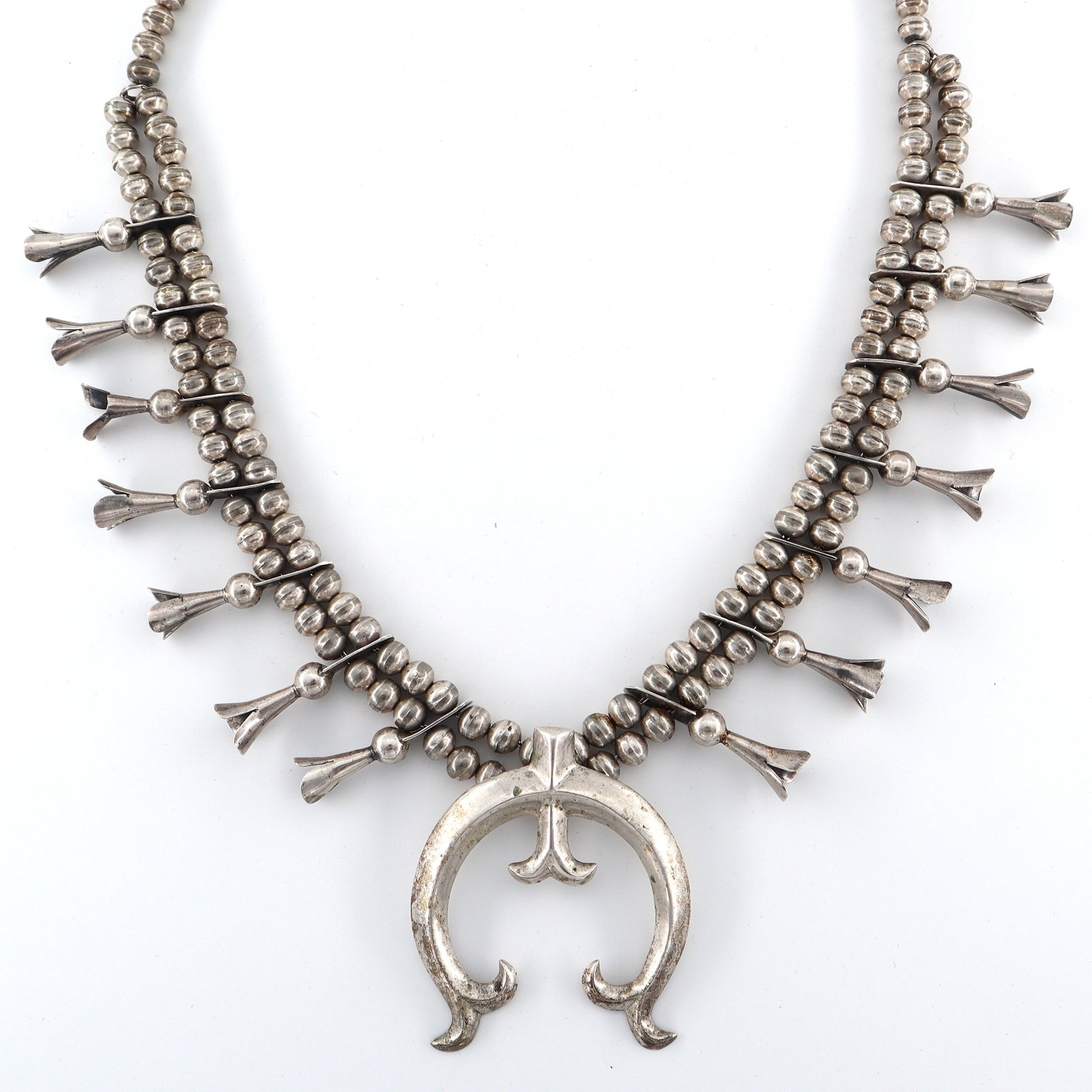 Sterling Squash Blossom Necklace (1 of 2)