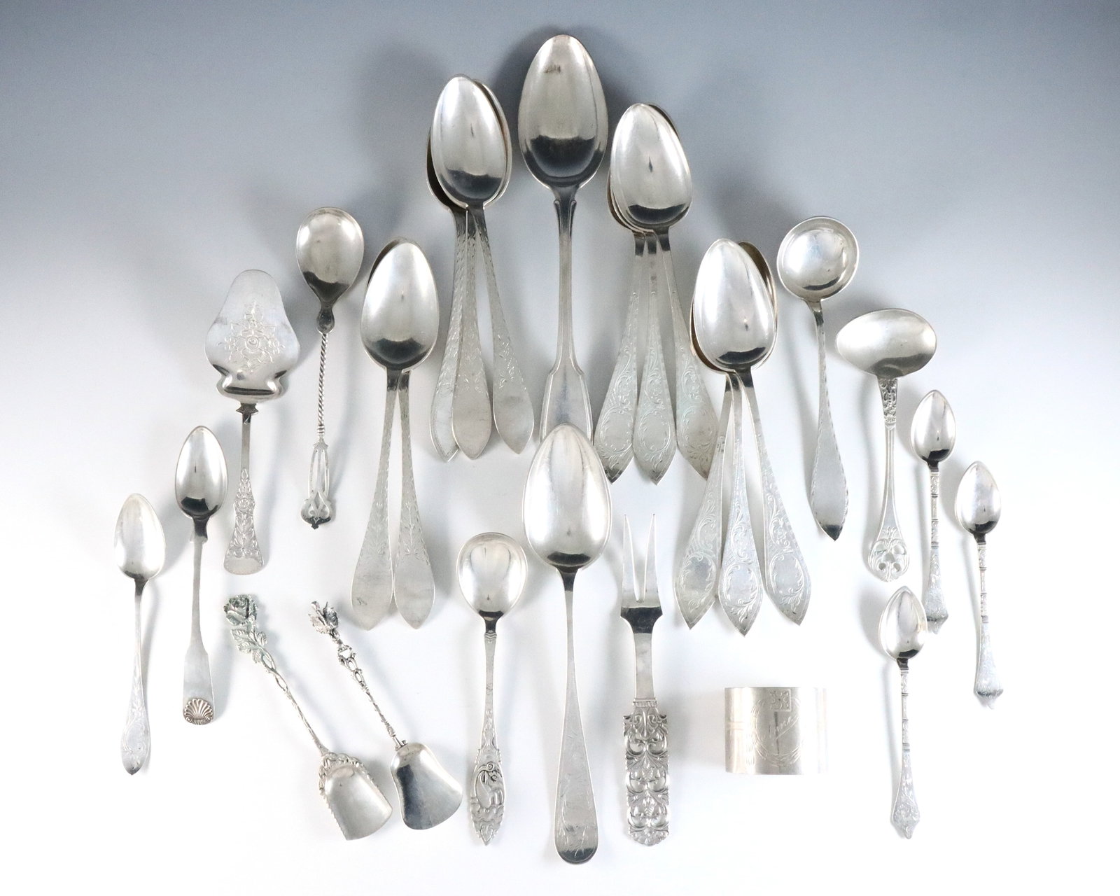 27 pc European Silver Flatware (1 of 1)