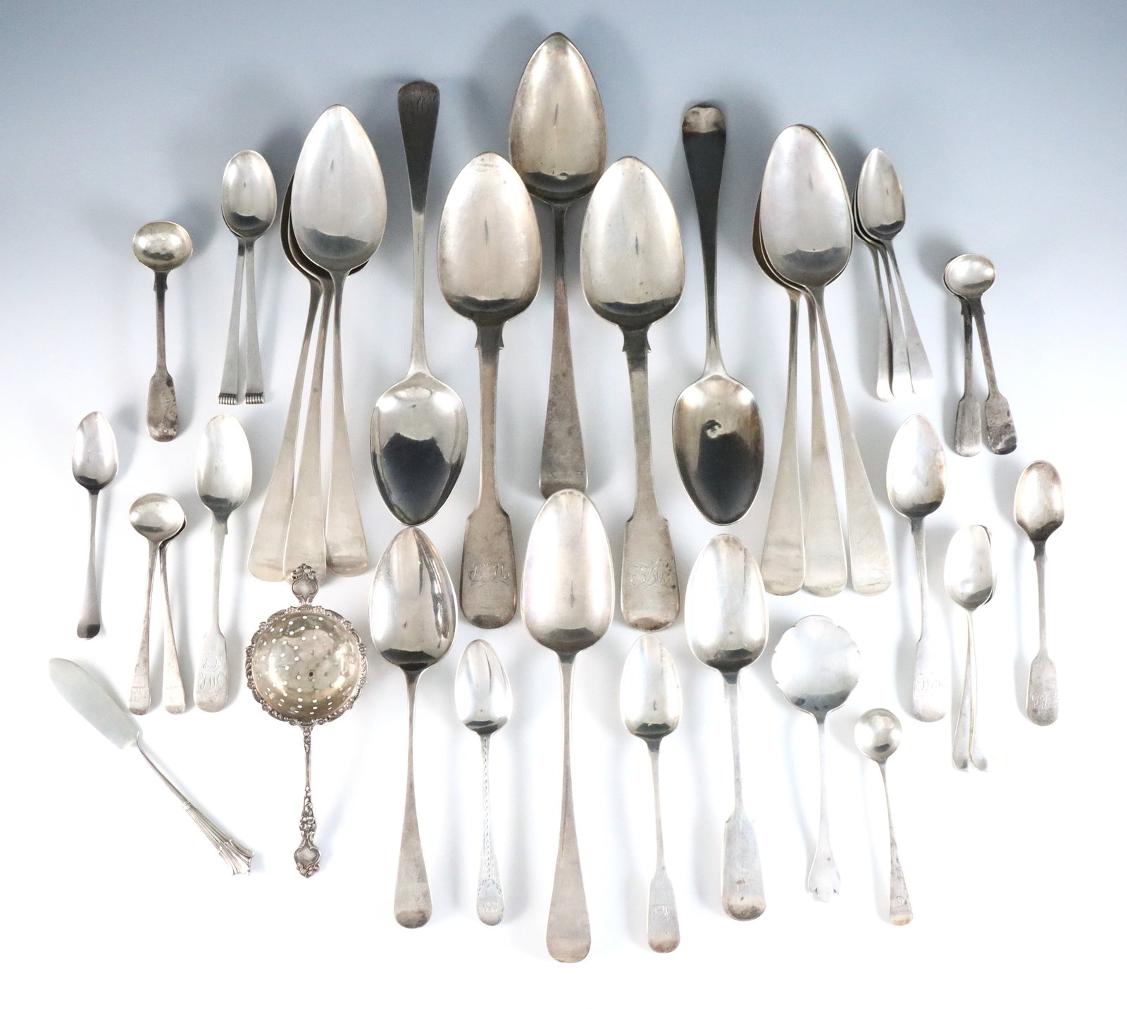 36 pc British Sterling Flatware (1 of 1)