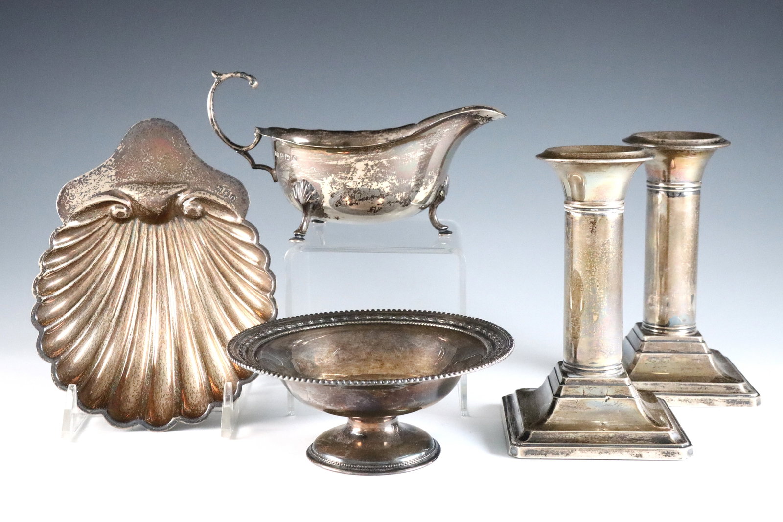 5 pc English Sterling Tableware (1 of 1)
