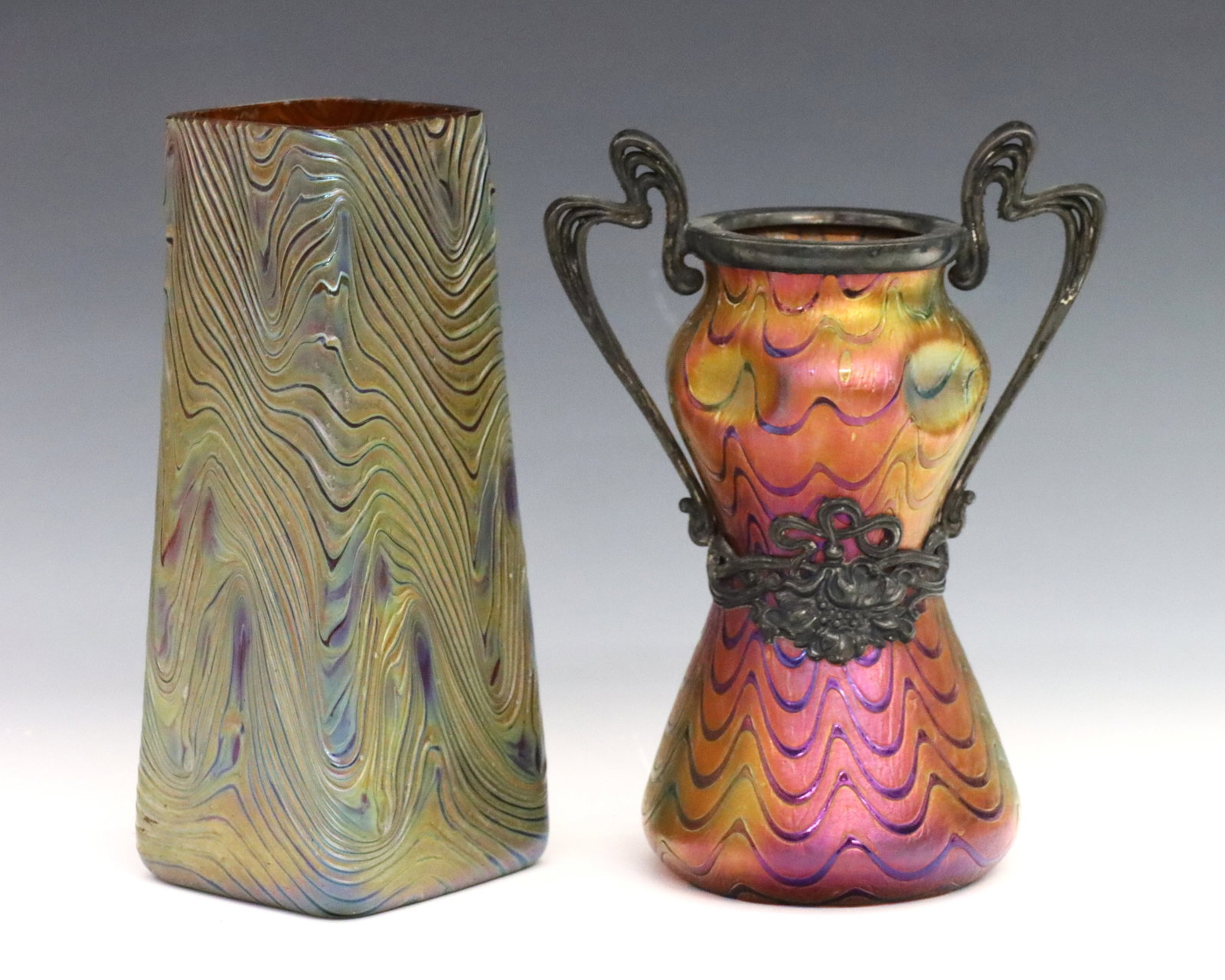 2 Kralik Art Glass Vases (1 of 3)